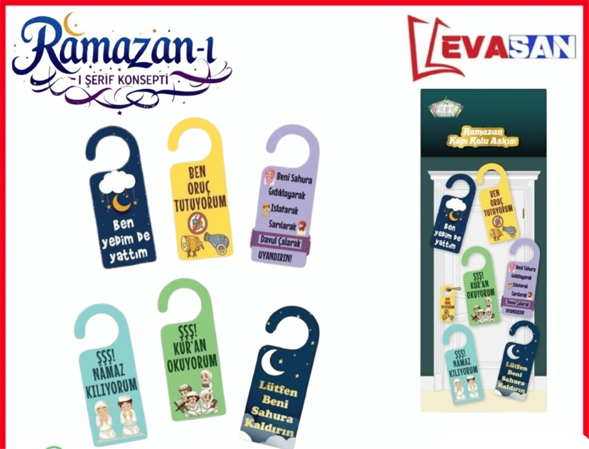 6 LI RAMAZAN KAPI KOLU ASKISI