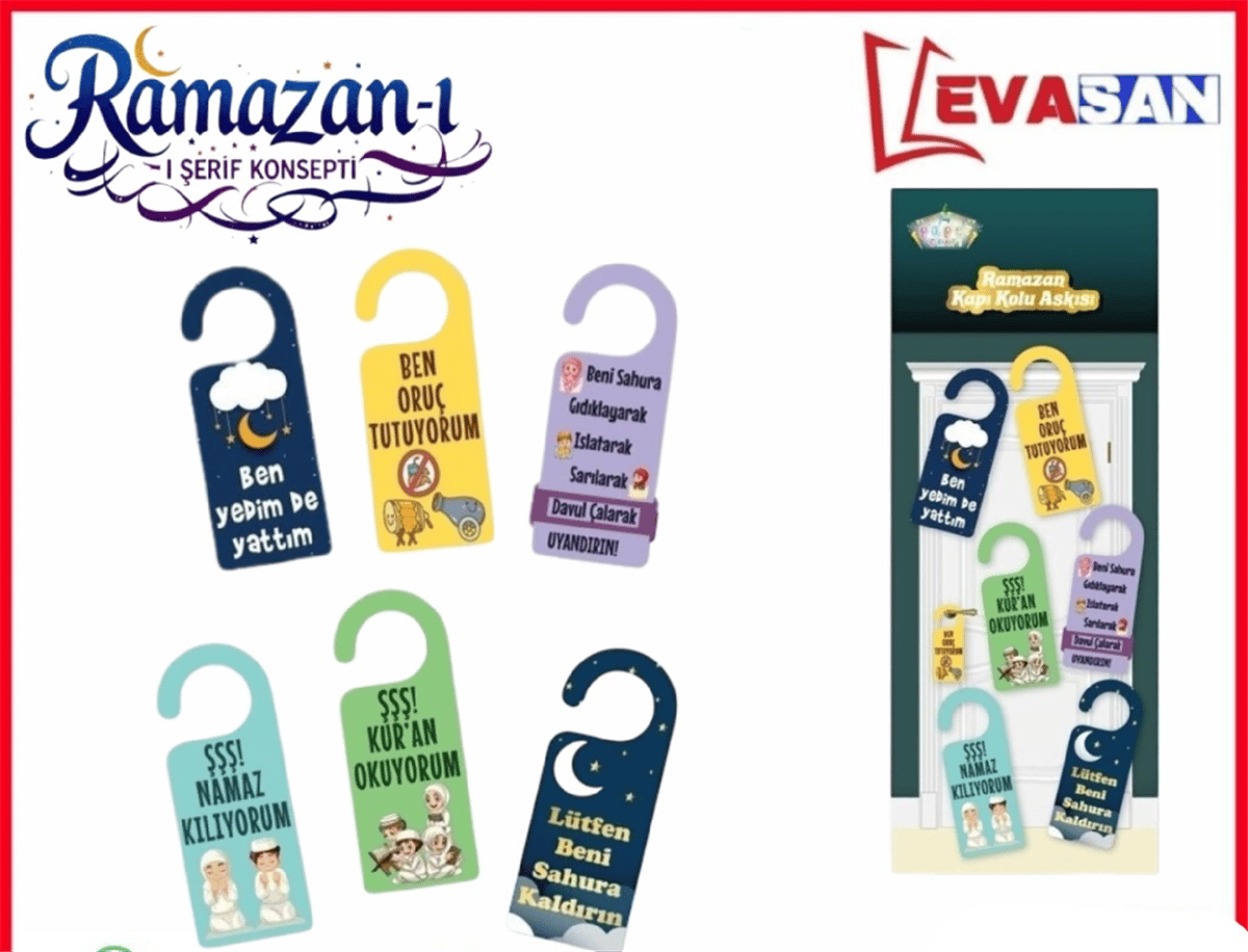 6 LI RAMAZAN KAPI KOLU ASKISI