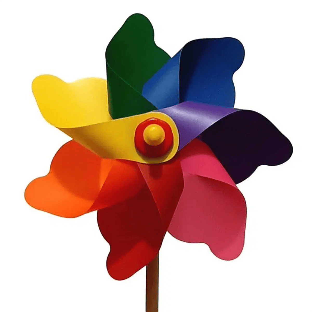80455 RÜZGAR GÜLÜ BAHÇETİPİ 45 CM 7 KANAT AHŞAP SAP 50 CM *20