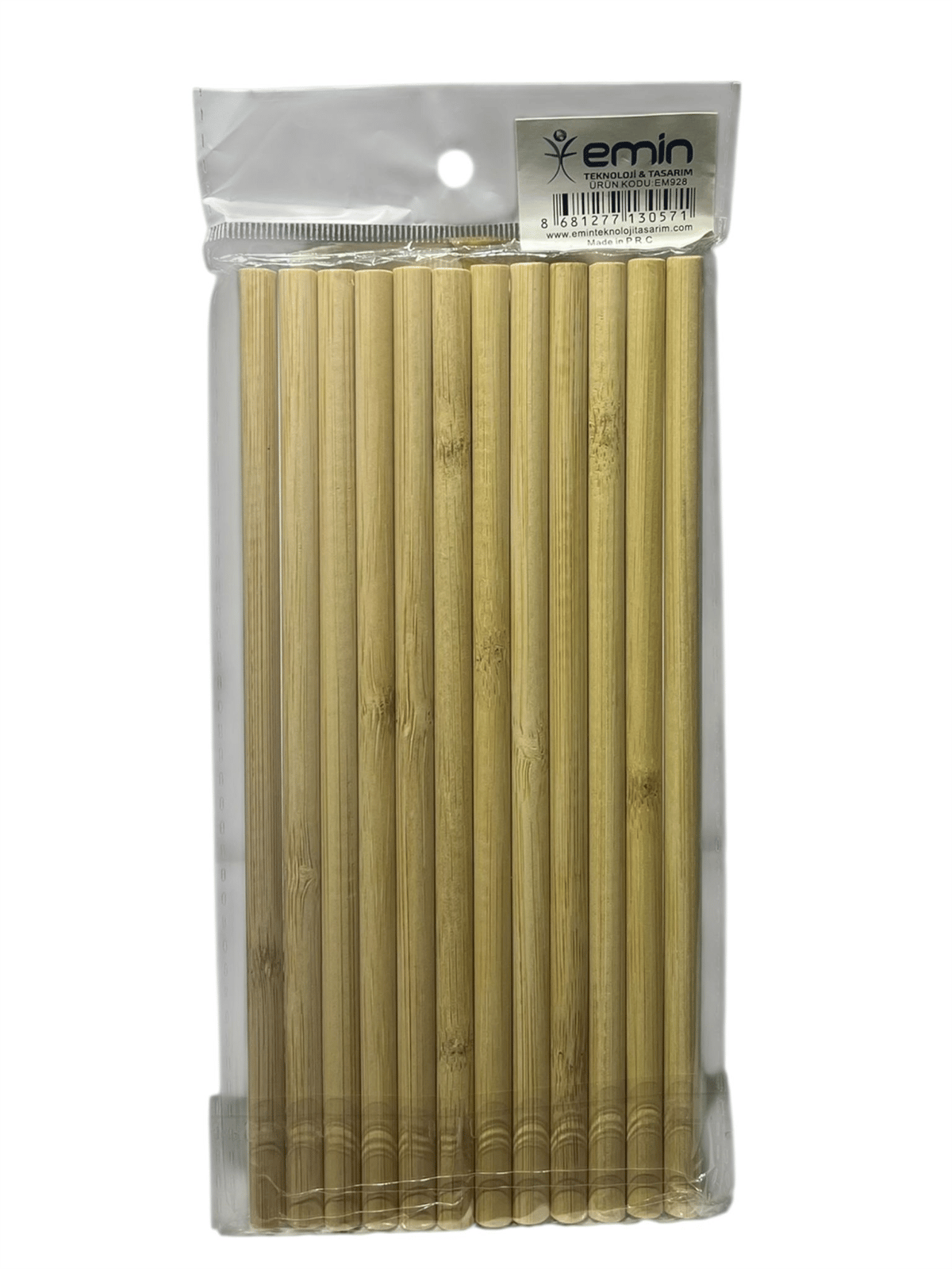 AHŞAP PİPET 20 CM 12 Lİ KOD:EM-928