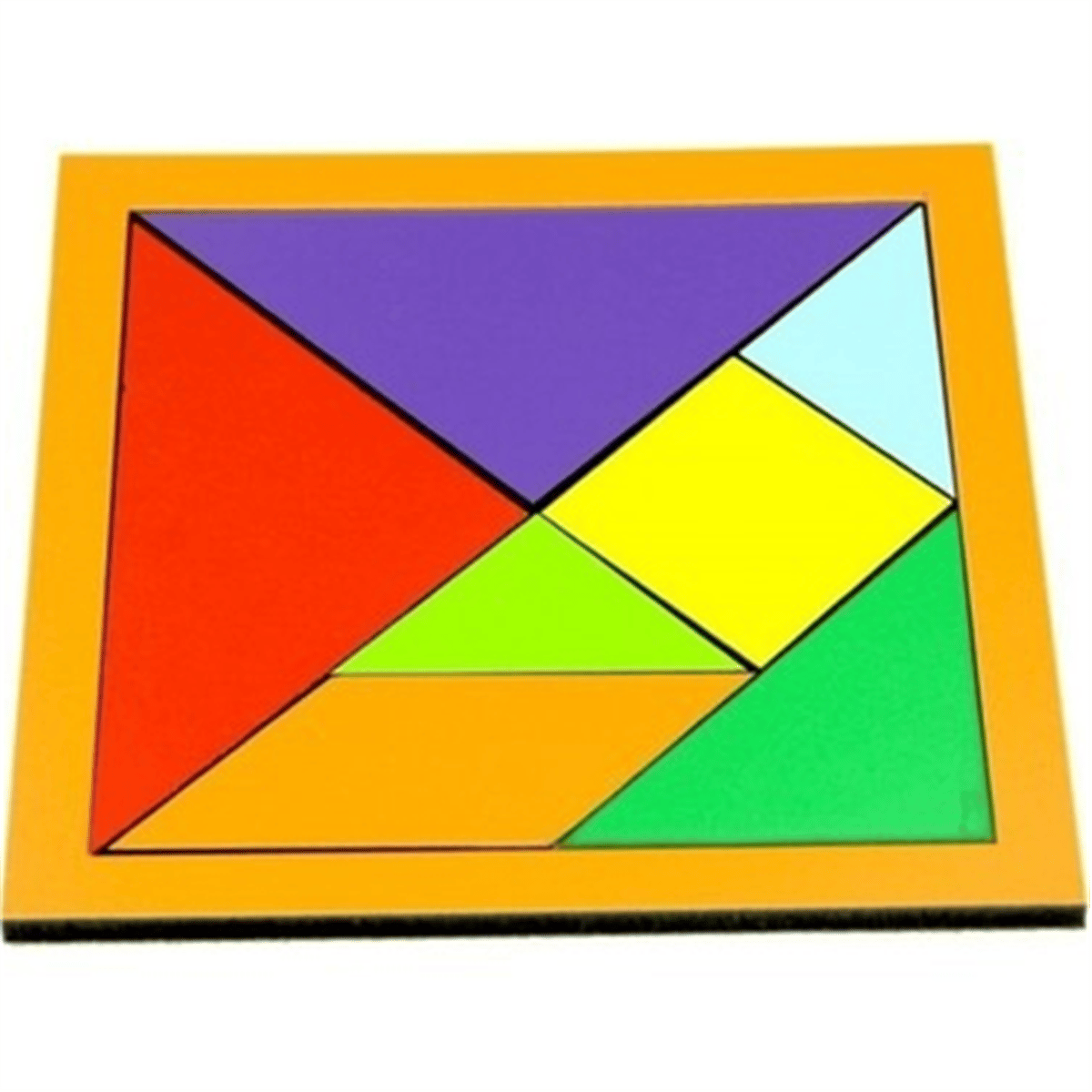 AHŞAP PUZZLE TANGARAM 11,5*11,5