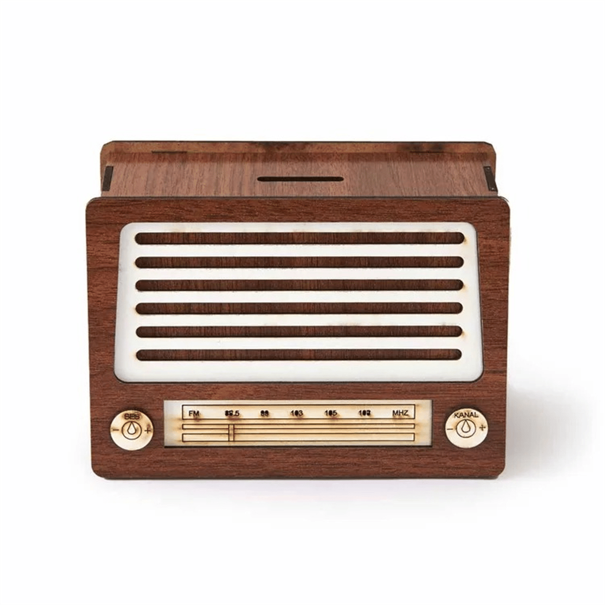 AHŞAP RADYO KUMBARA