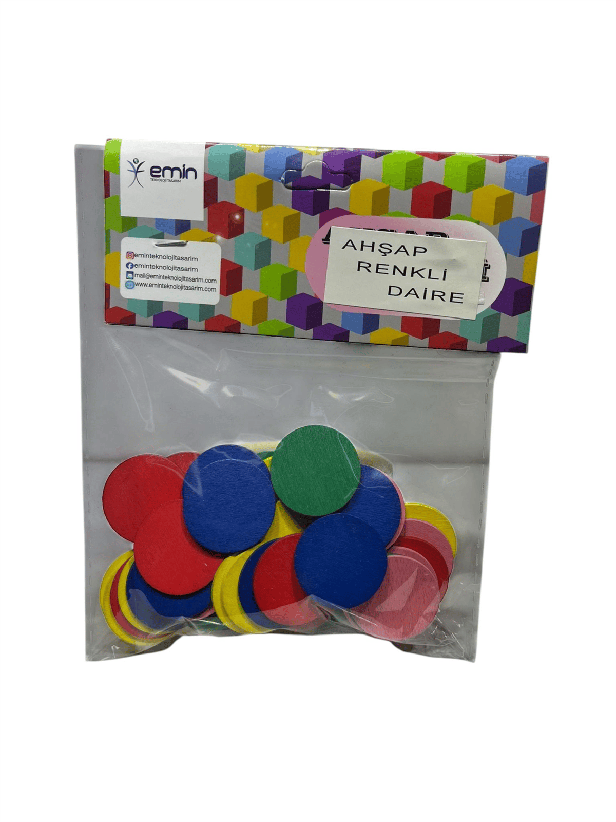 AHŞAP RENKLİ DİSK KOD:EM-5052
