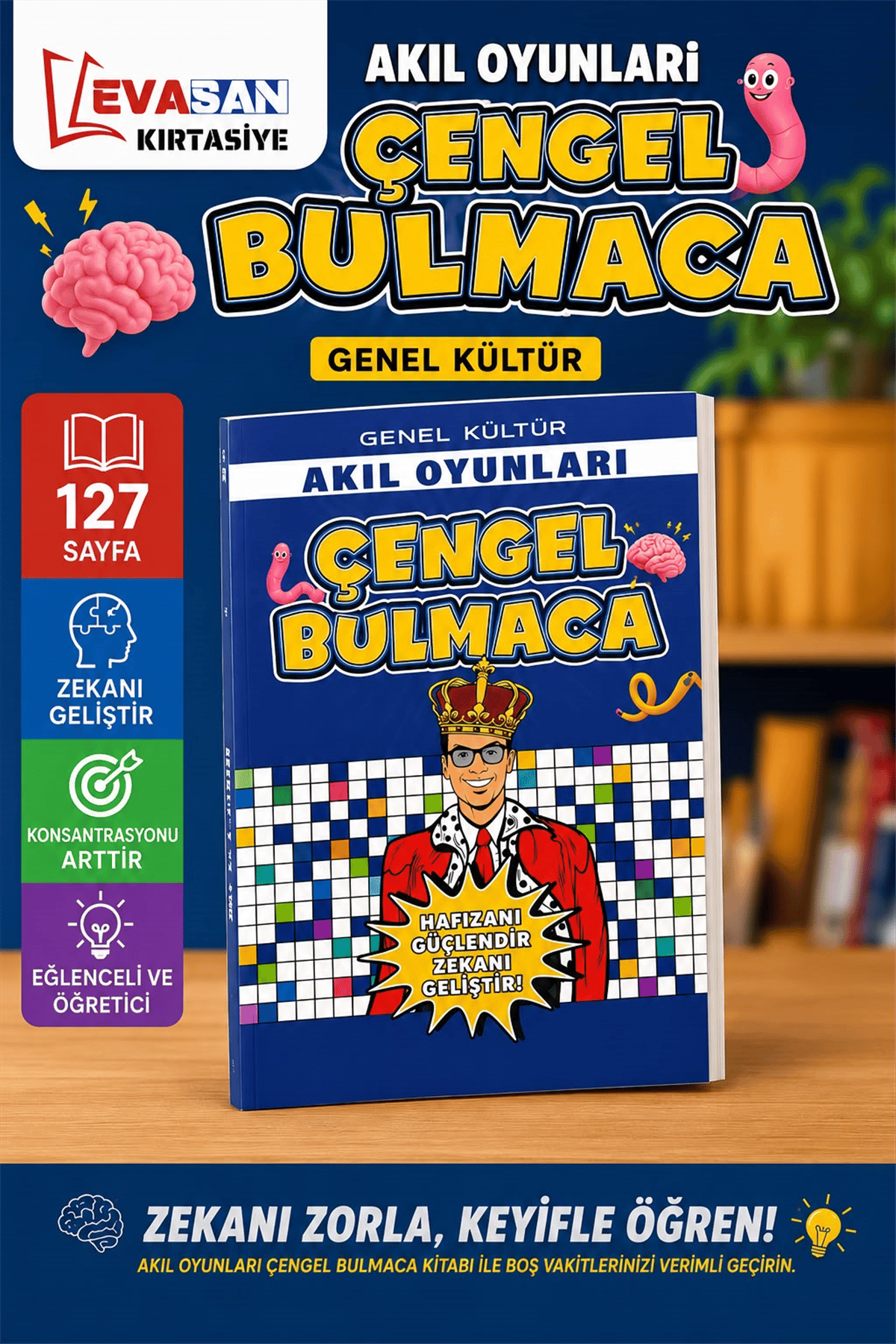 AKIL OYUNLARI ÇENGEL BULMACA 127 SAYFA 