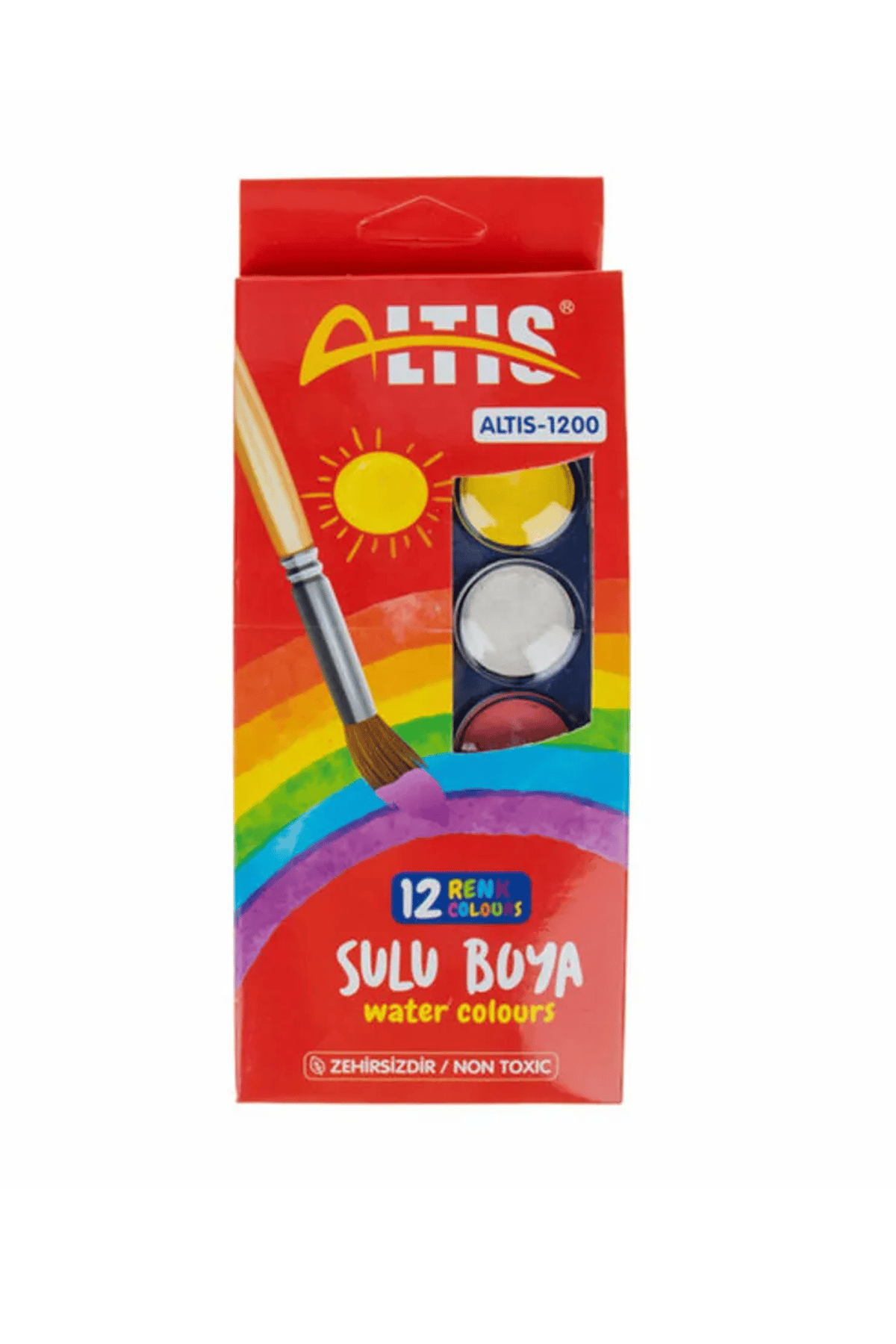 ALTIS 1200 SULU BOYA 12 RENK KÜÇÜK BOY *288