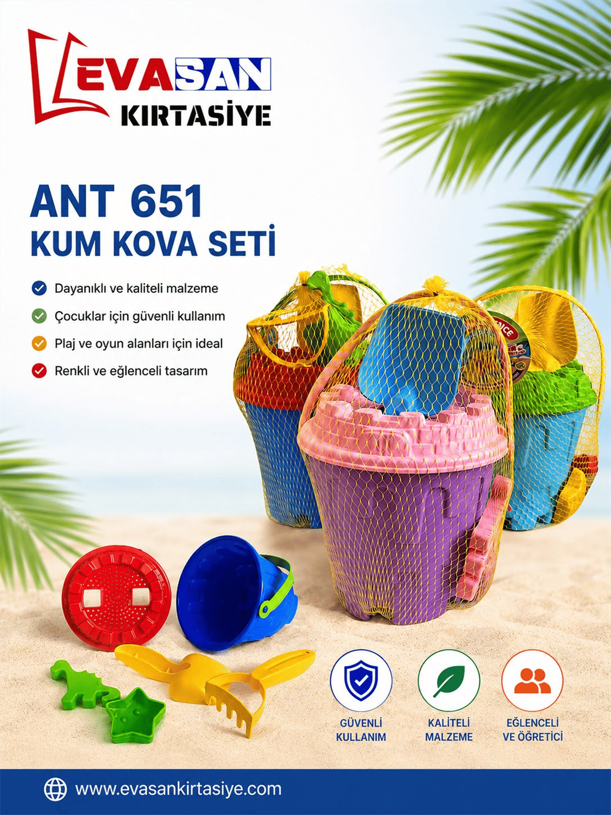 ANT 651 KUM KOVA SETİ *36