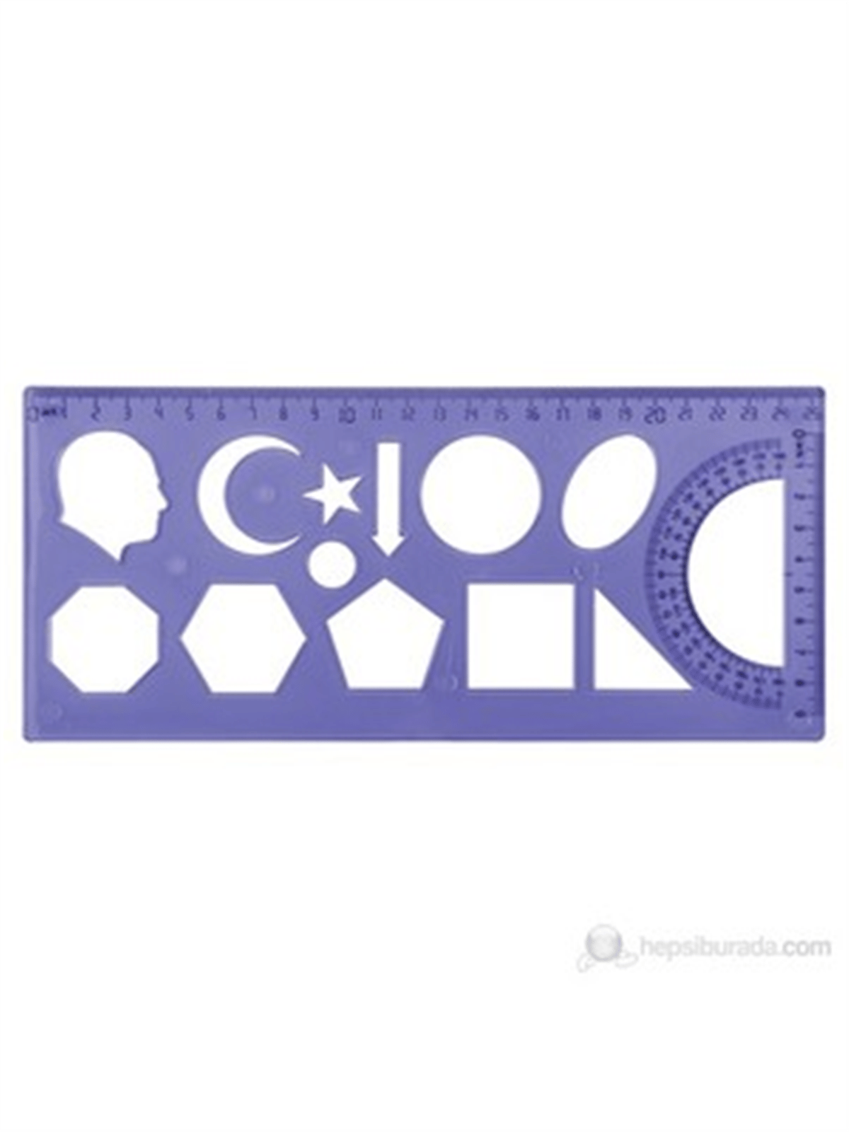 ARK 036 GEOMETRİK ŞABLON NO:1 12 Lİ PK. *360