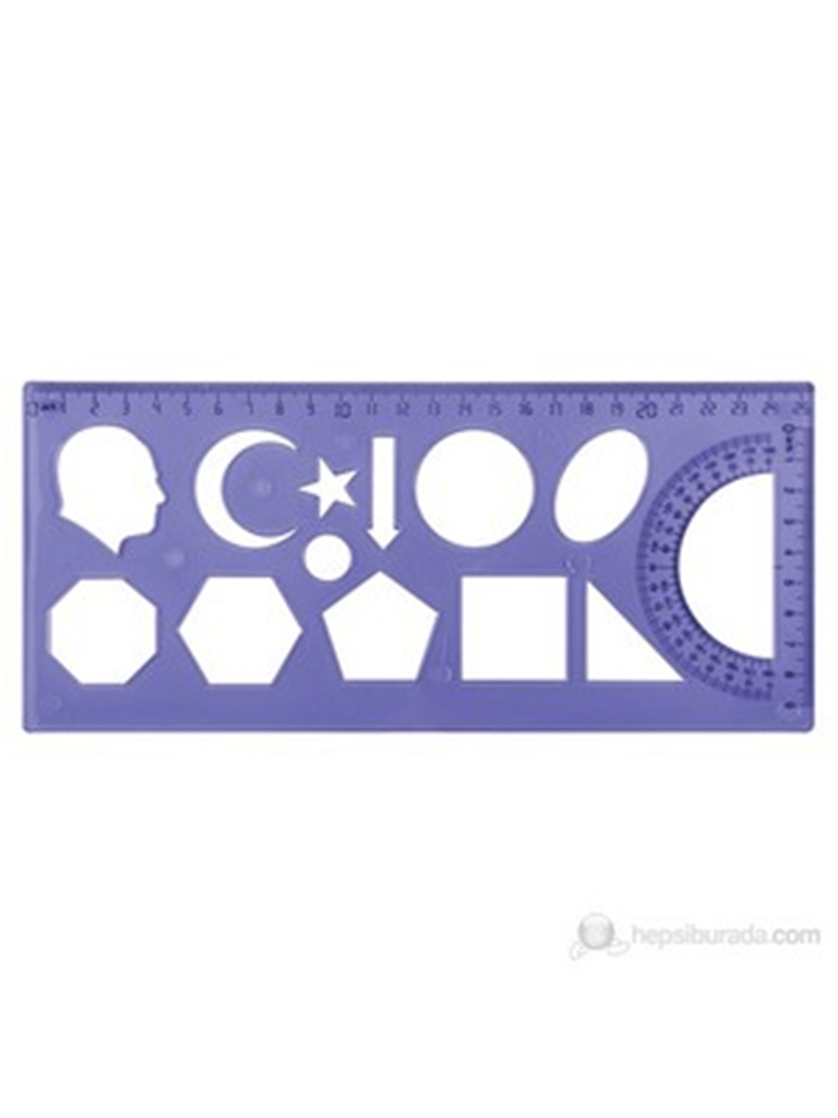ARK 036 GEOMETRİK ŞABLON NO:1 12 Lİ PK. *360