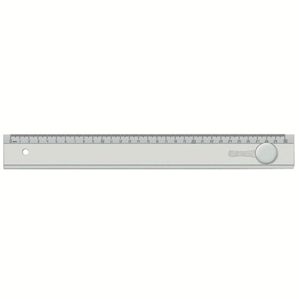 ARK 179 PLASTİK MERCEKLİ CETVEL 30 CM 24 LÜ PK.*28
