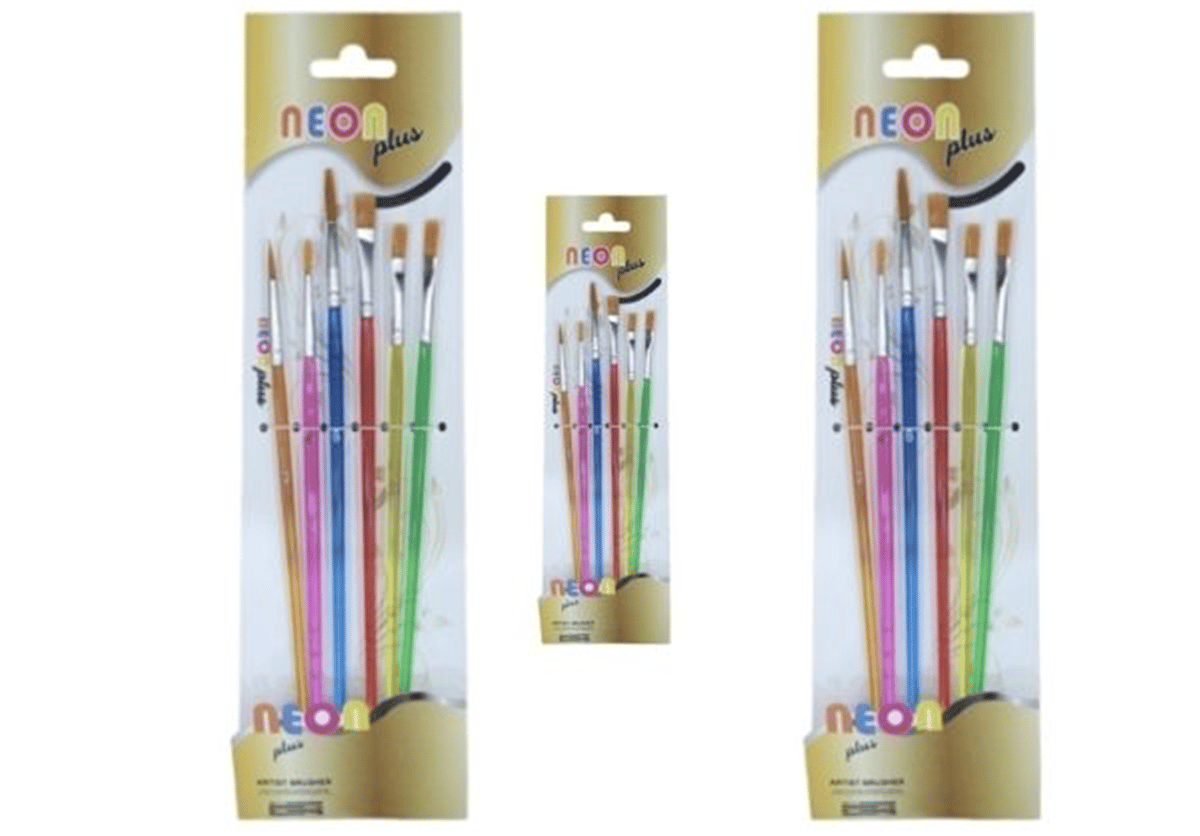 AVEGA 6 LI FIRÇA SETİ AVG-23 PAKET:12 Lİ