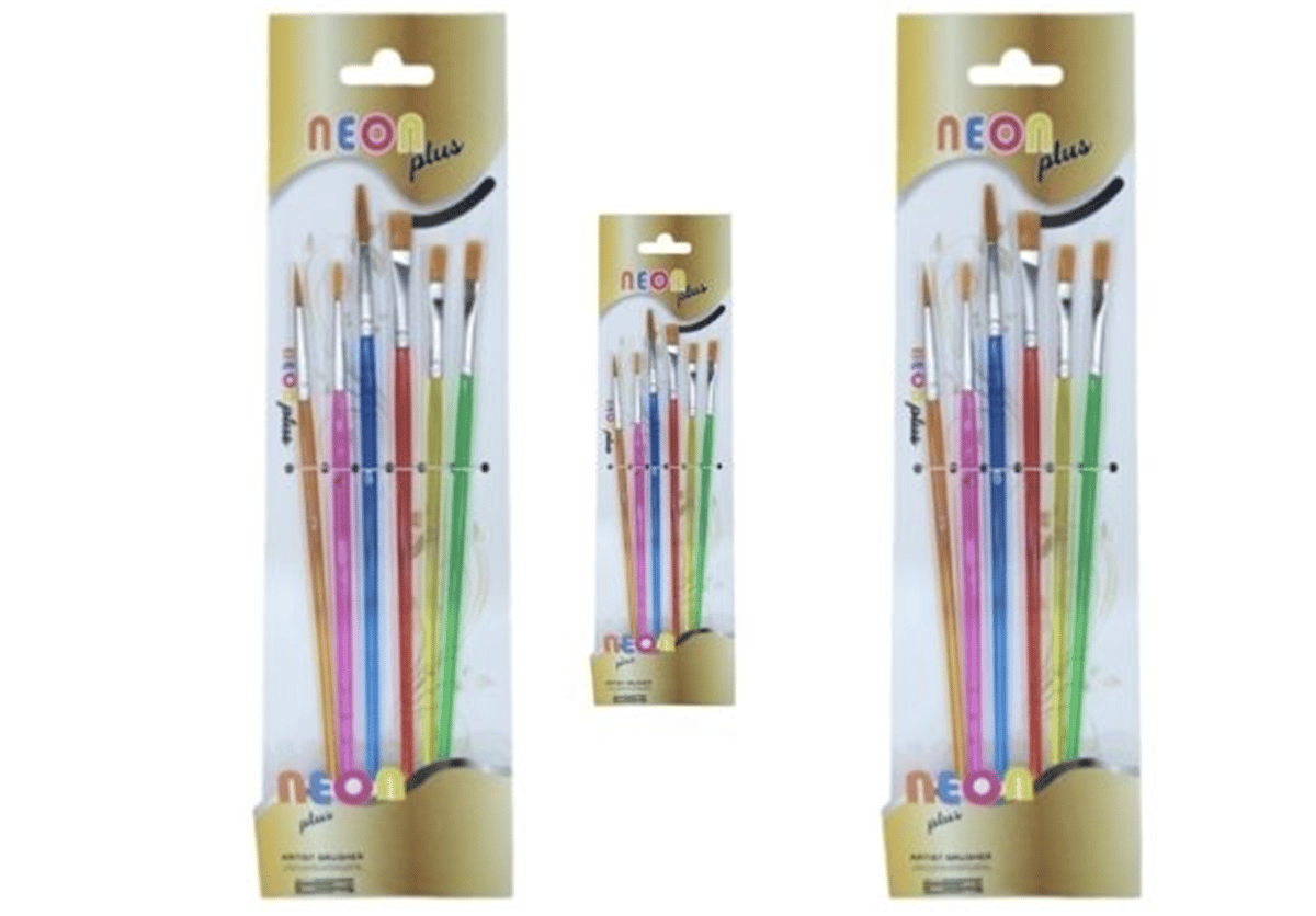 AVEGA 6 LI FIRÇA SETİ AVG-23 PAKET:12 Lİ