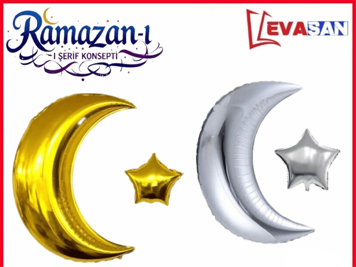AY YILDIZ FOLYO BALON