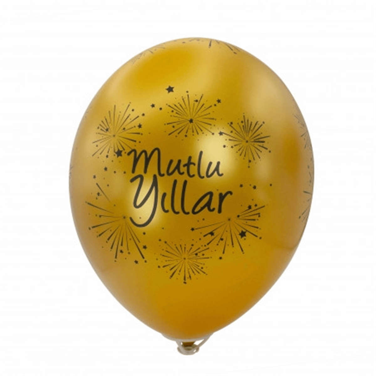 BASKILI BALON 100 LÜ 30 CM (MUTLU YILLAR-MERRY CHRISTMAS)