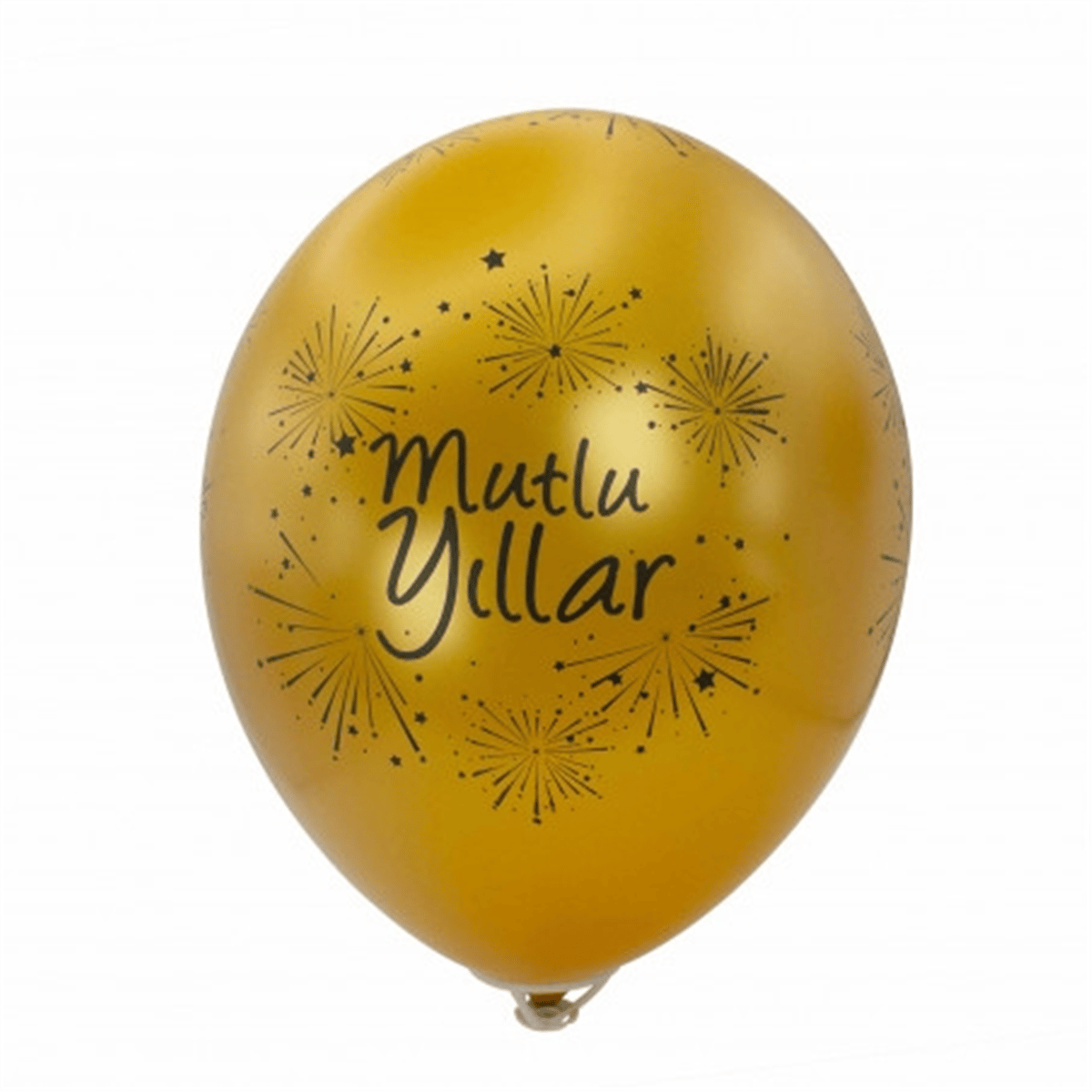 BASKILI BALON 100 LÜ 30 CM (MUTLU YILLAR-MERRY CHRISTMAS)