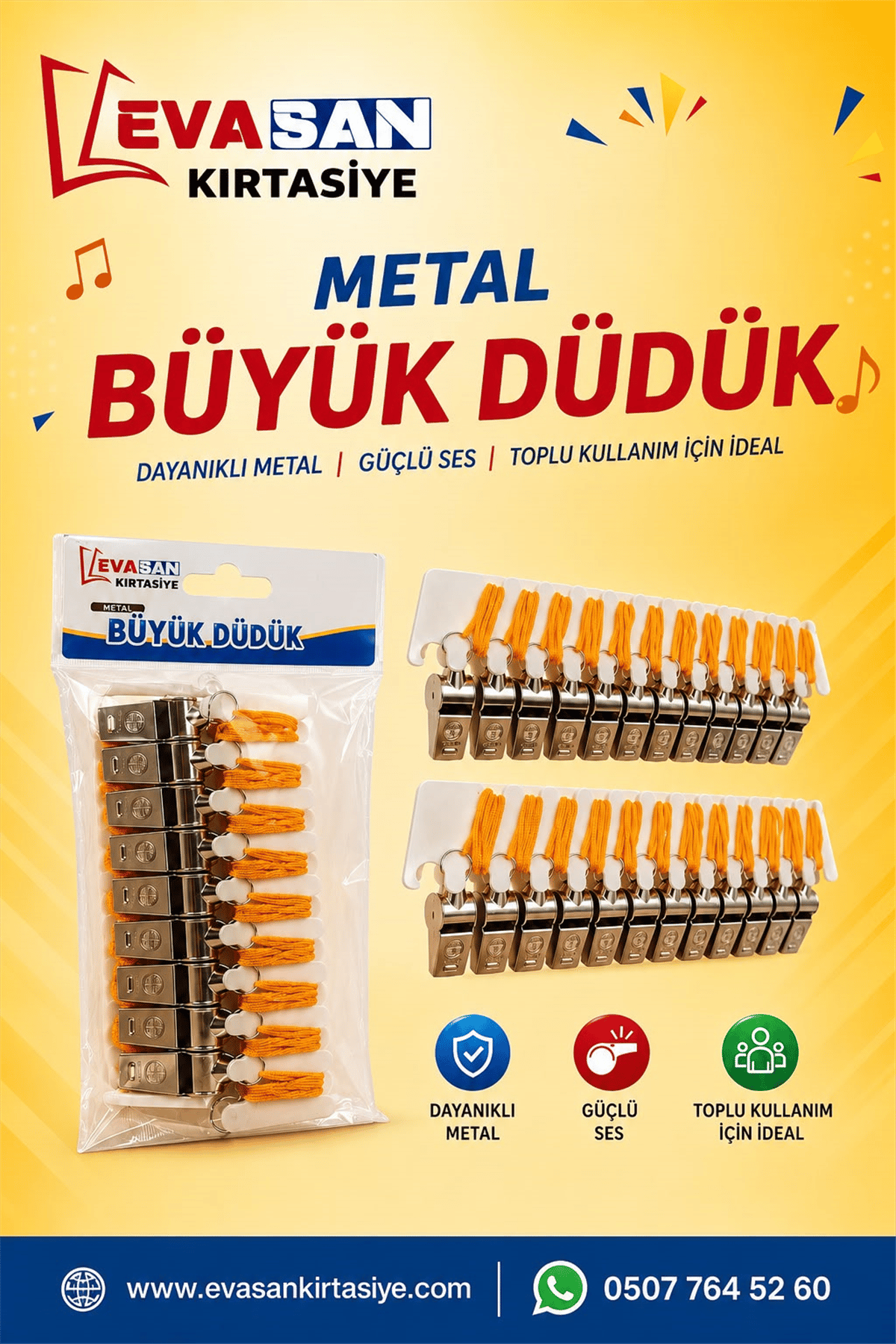BEİMO METAL BÜYÜK DÜDÜK PK:24 LÜ
