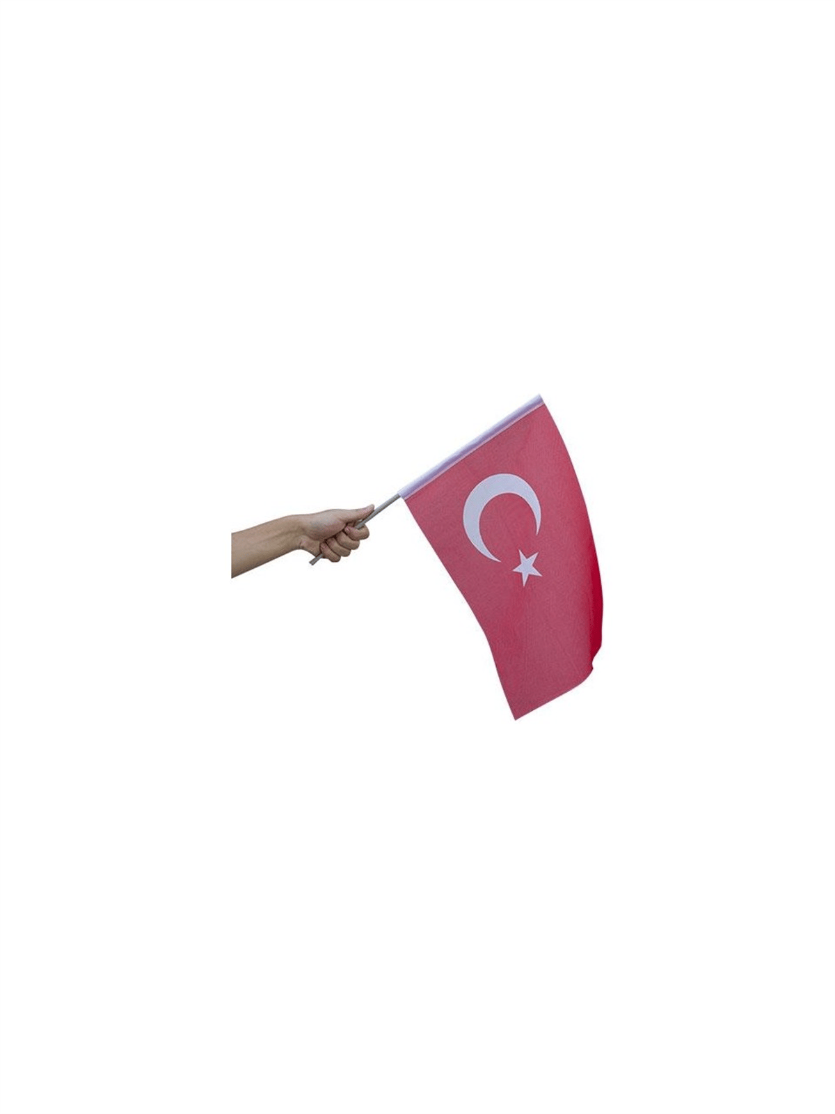 BEZ BAYRAK RAŞEL KUMAŞ 50X75 SOPALI *10