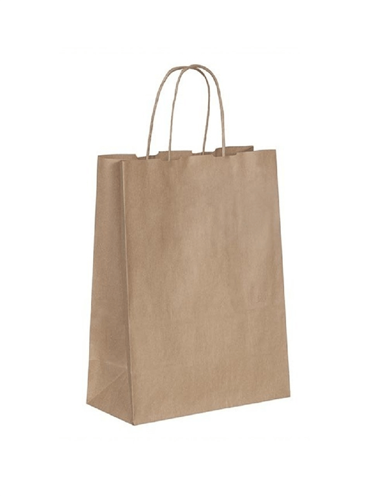 BÜKÜM SAPLI KRAFT ÇANTA 26*33 PAKET 12 Lİ 