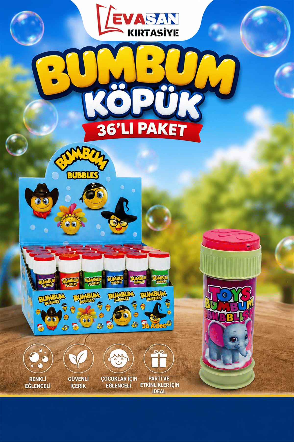 BUMBUM KÖPÜK ÜFLEME 36 LI *288