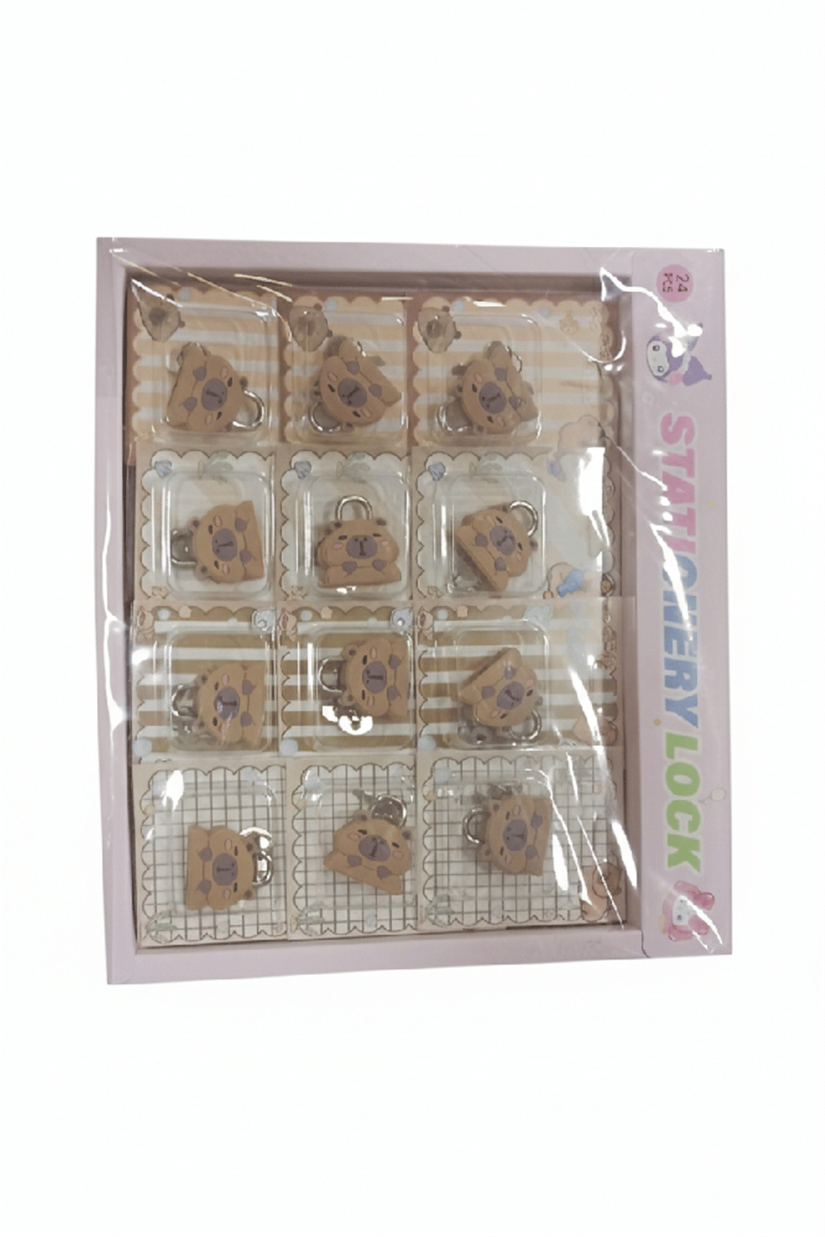 ÇNR 109 CAPYBARA KİLİT 24 LÜ PK *1440