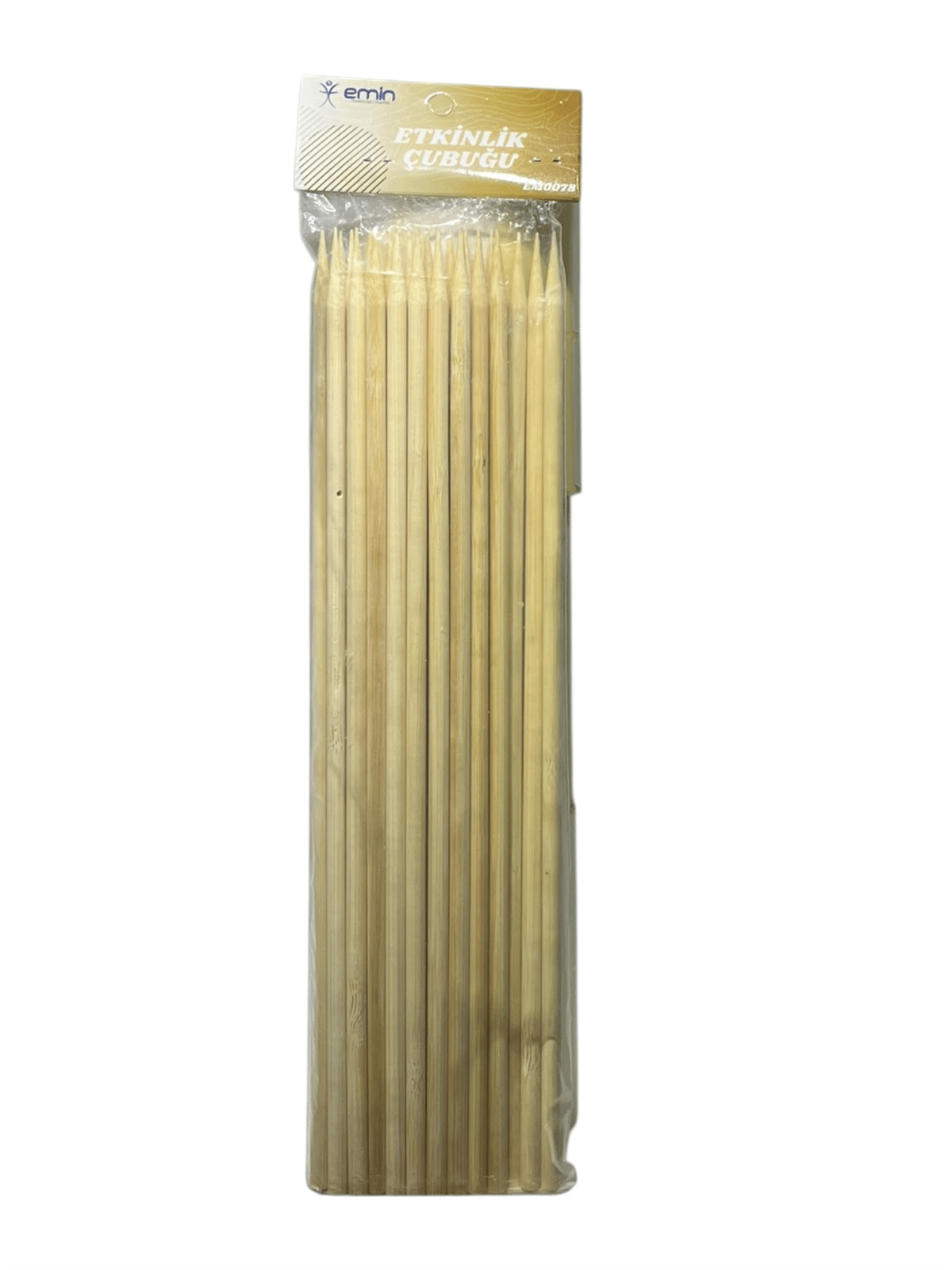ÇÖP ŞİŞ 6mm 30cm 25 Lİ (SİVRİ UÇ) KOD:EM-0078