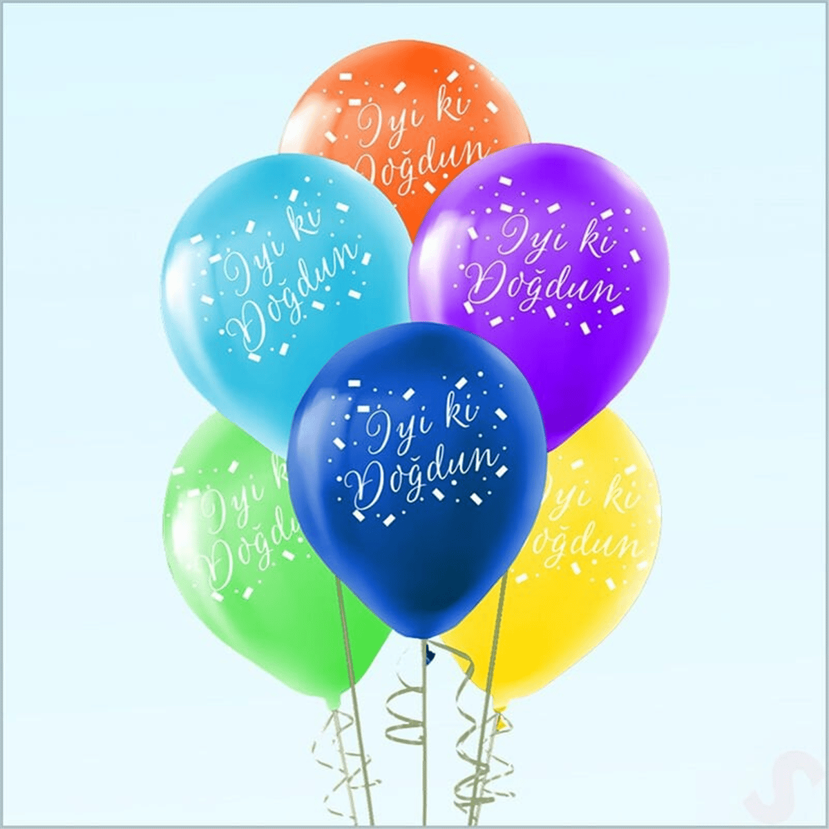EDİL İYİKİ DOĞDUN BASKILI BALON 100 LÜ