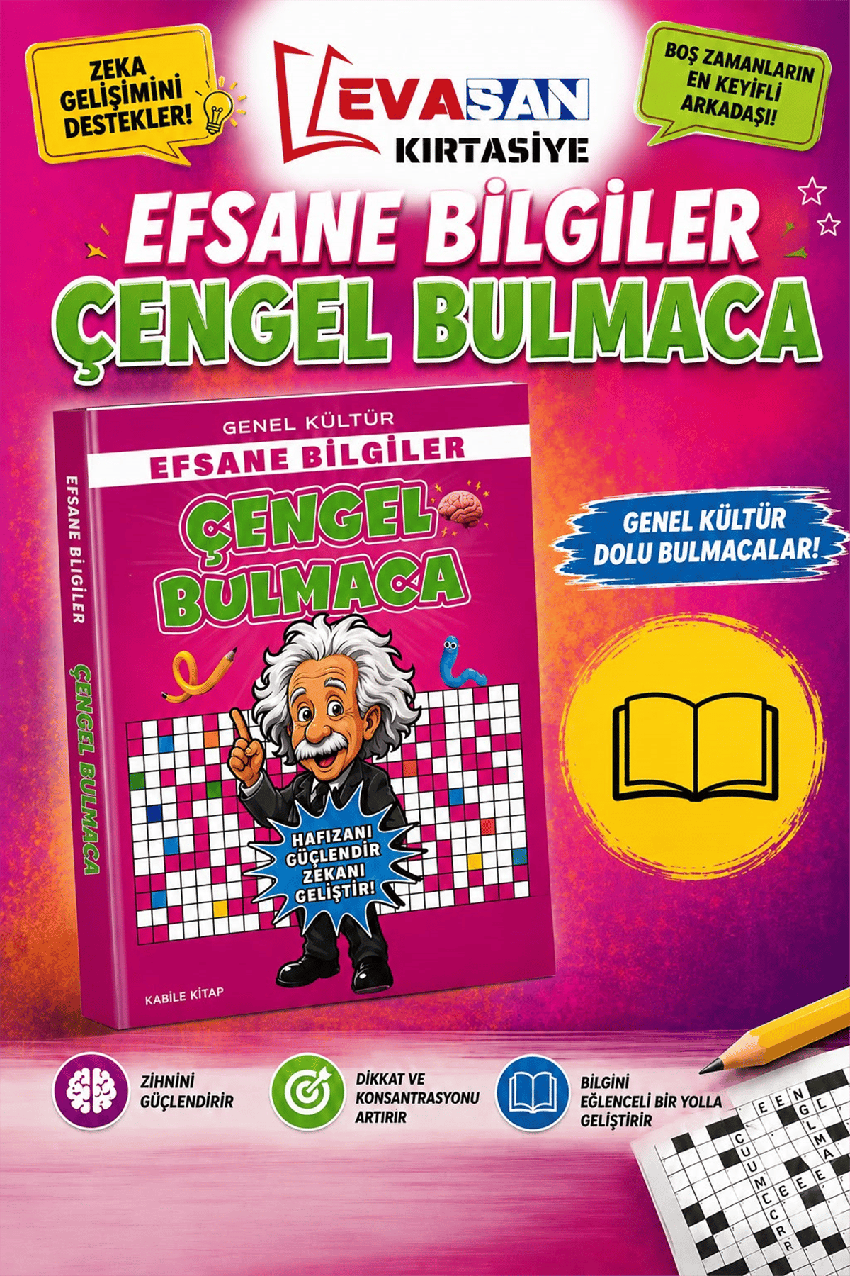 EFSANE BİLGİLER ÇENGEL BULMACA 127 SAYFA 