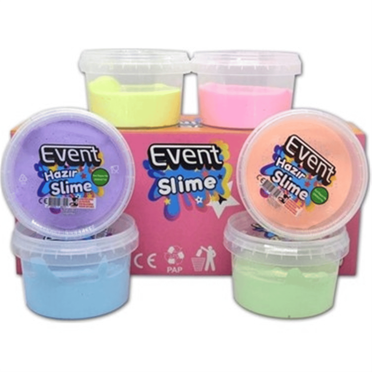 EVENT YUVARLAK SLİME PAKET:12 Lİ