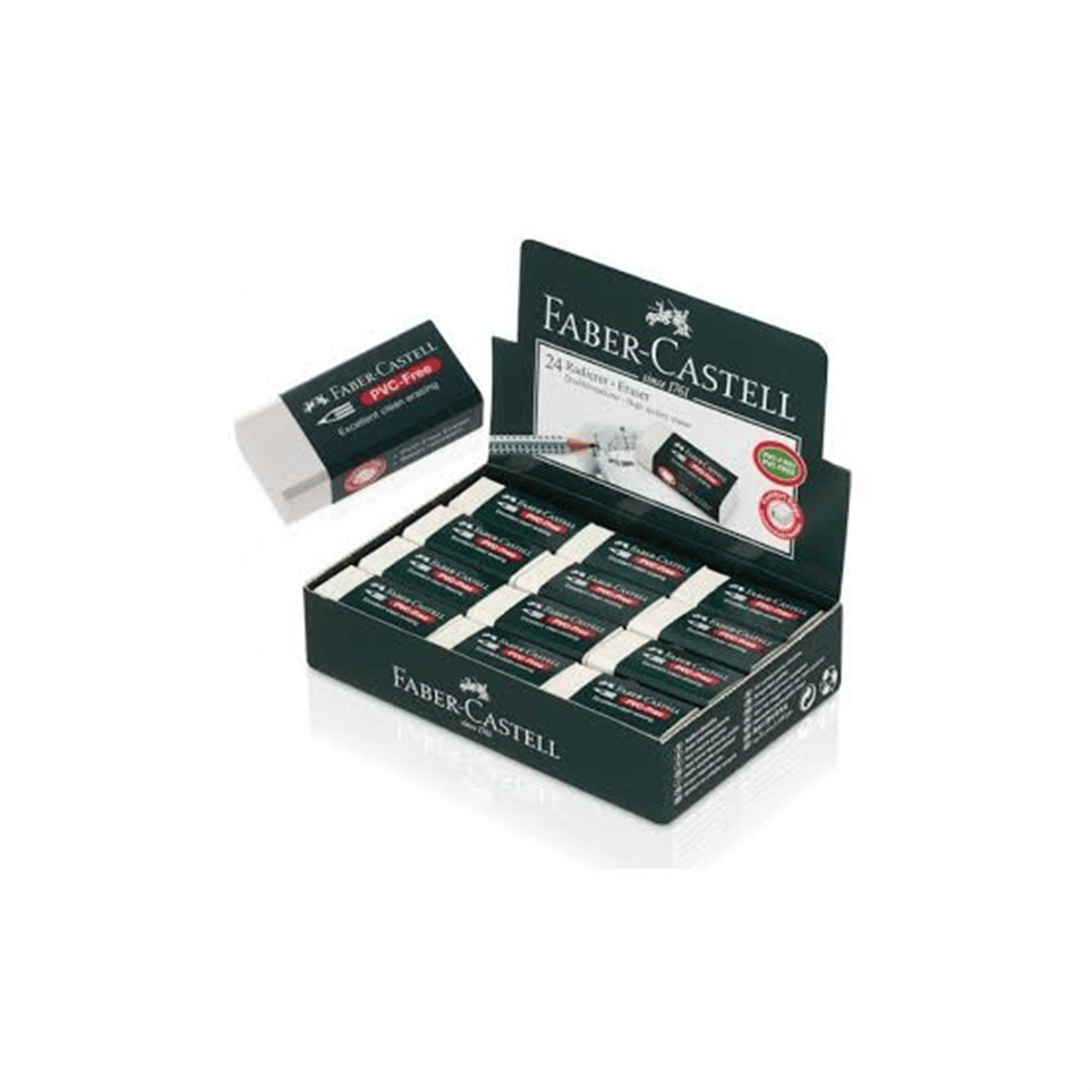 FABER 188524 BEYAZ SİLGİ 7085/24 PK:24 LÜ