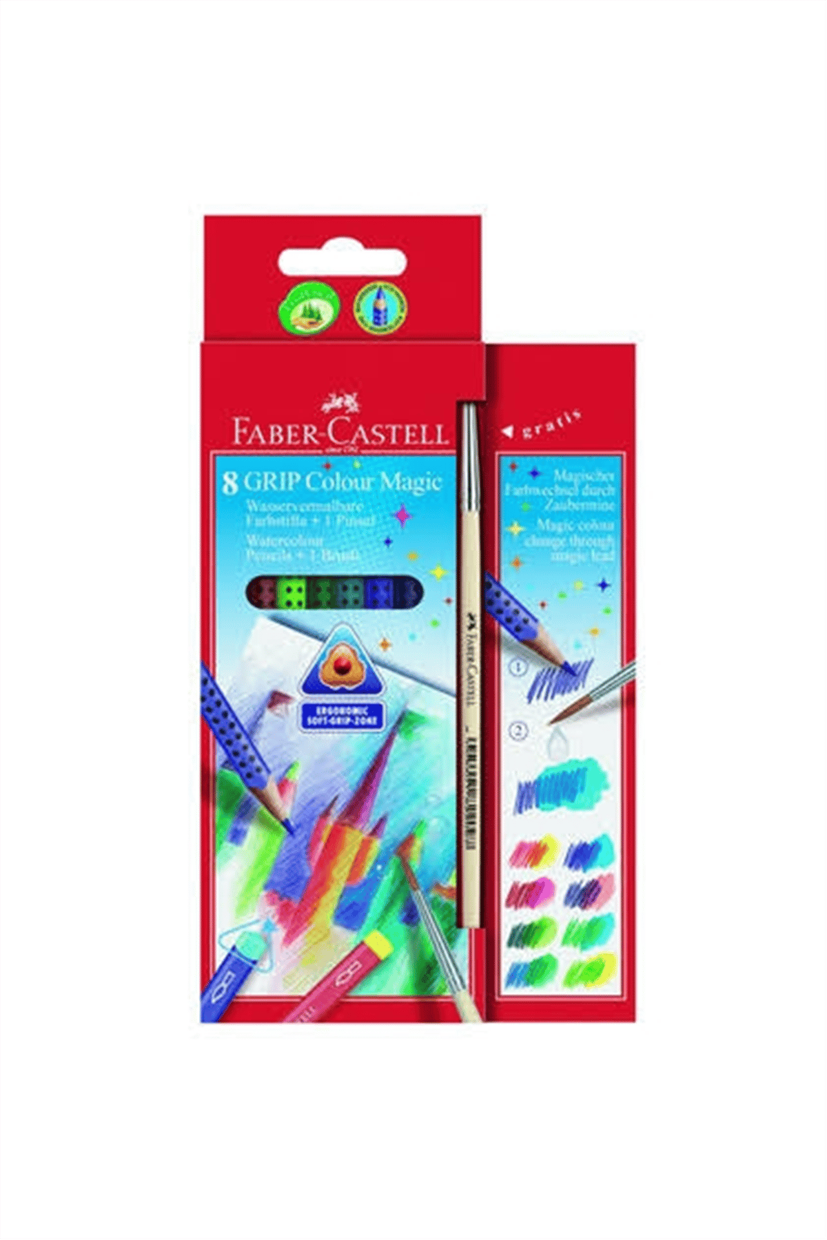 FABER 8 RENK SİHİRLİ BOYA KALEMİ