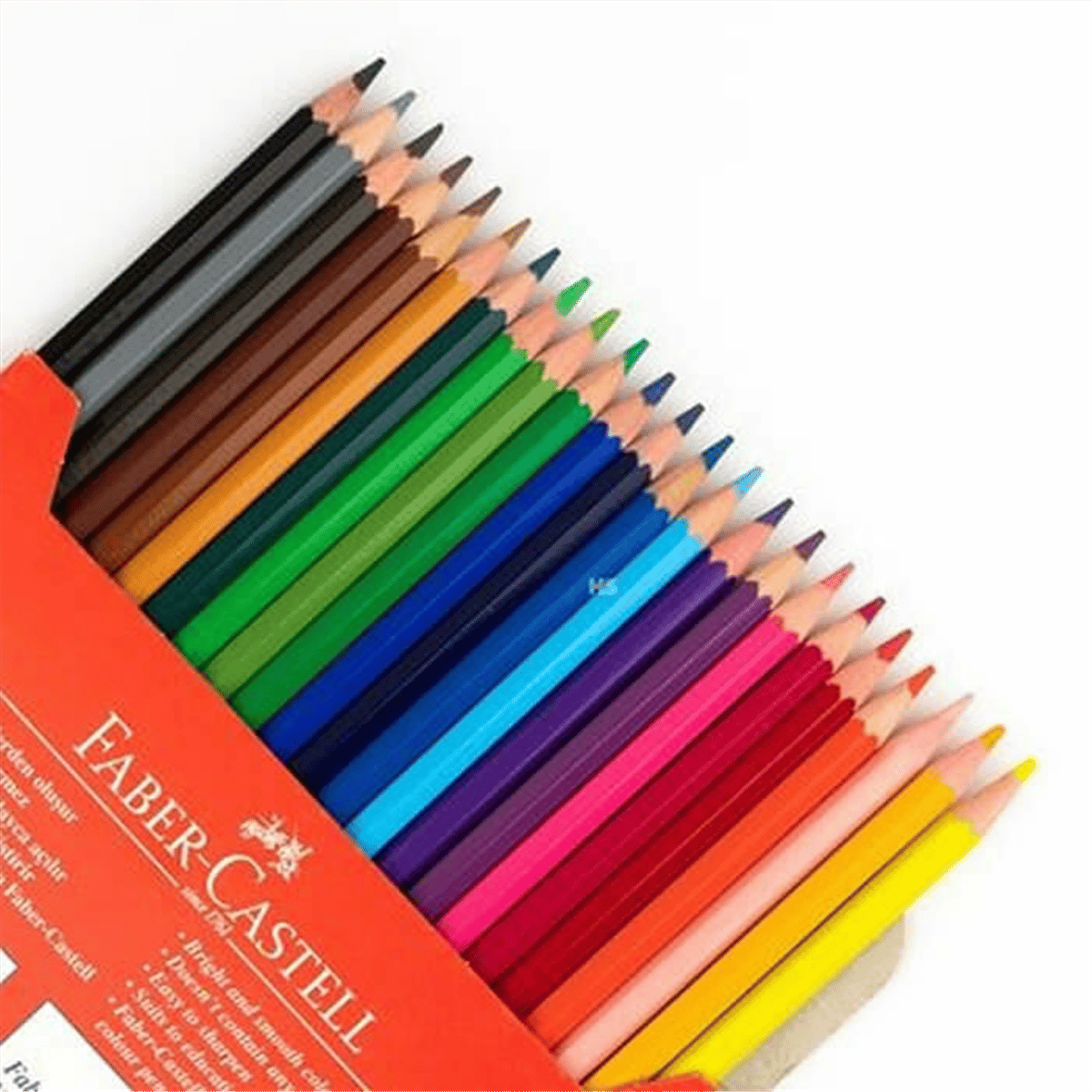 FABER CASTELL 24 RENK KURU BOYA