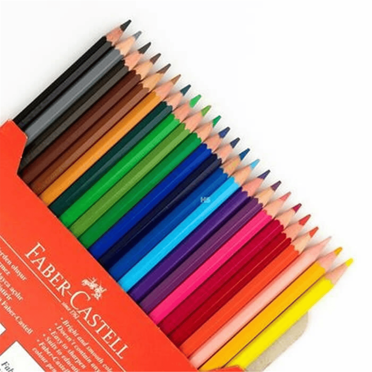 FABER CASTELL 24 RENK KURU BOYA
