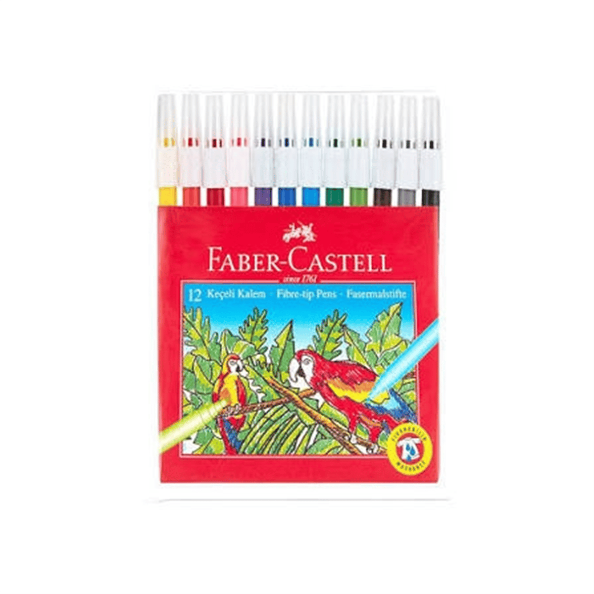 FABER CASTELL KEÇELİ KALEM 12 Lİ