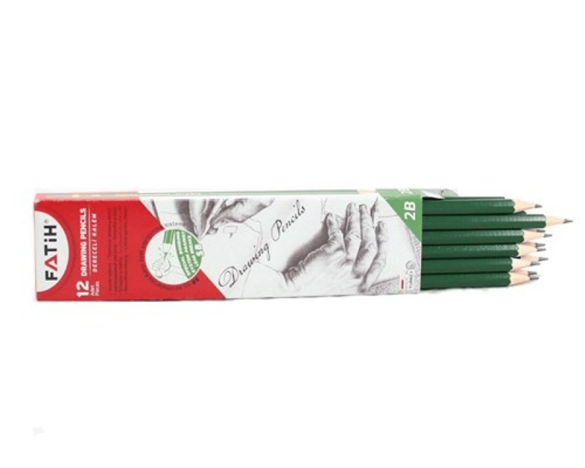 FATİH DERECELİ KALEM 2B 12Lİ *144