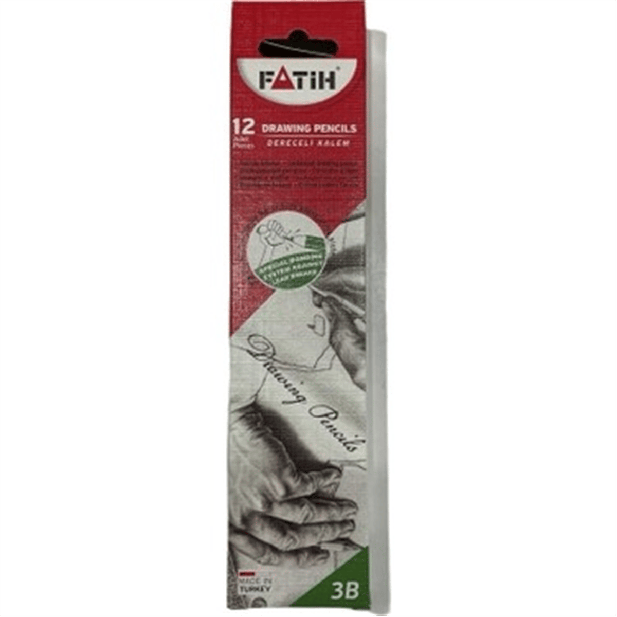 FATİH DERECELİ KALEM 3B 12Lİ *144