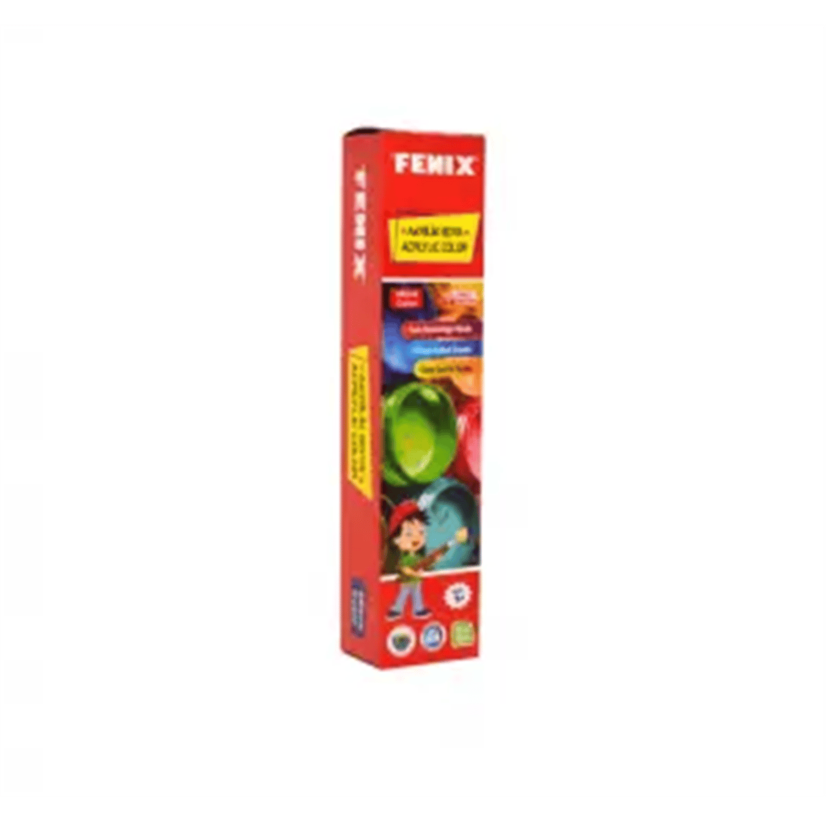 FENİX FN53 AKRİLİK BOYA ASKILI  6*25 ml *60