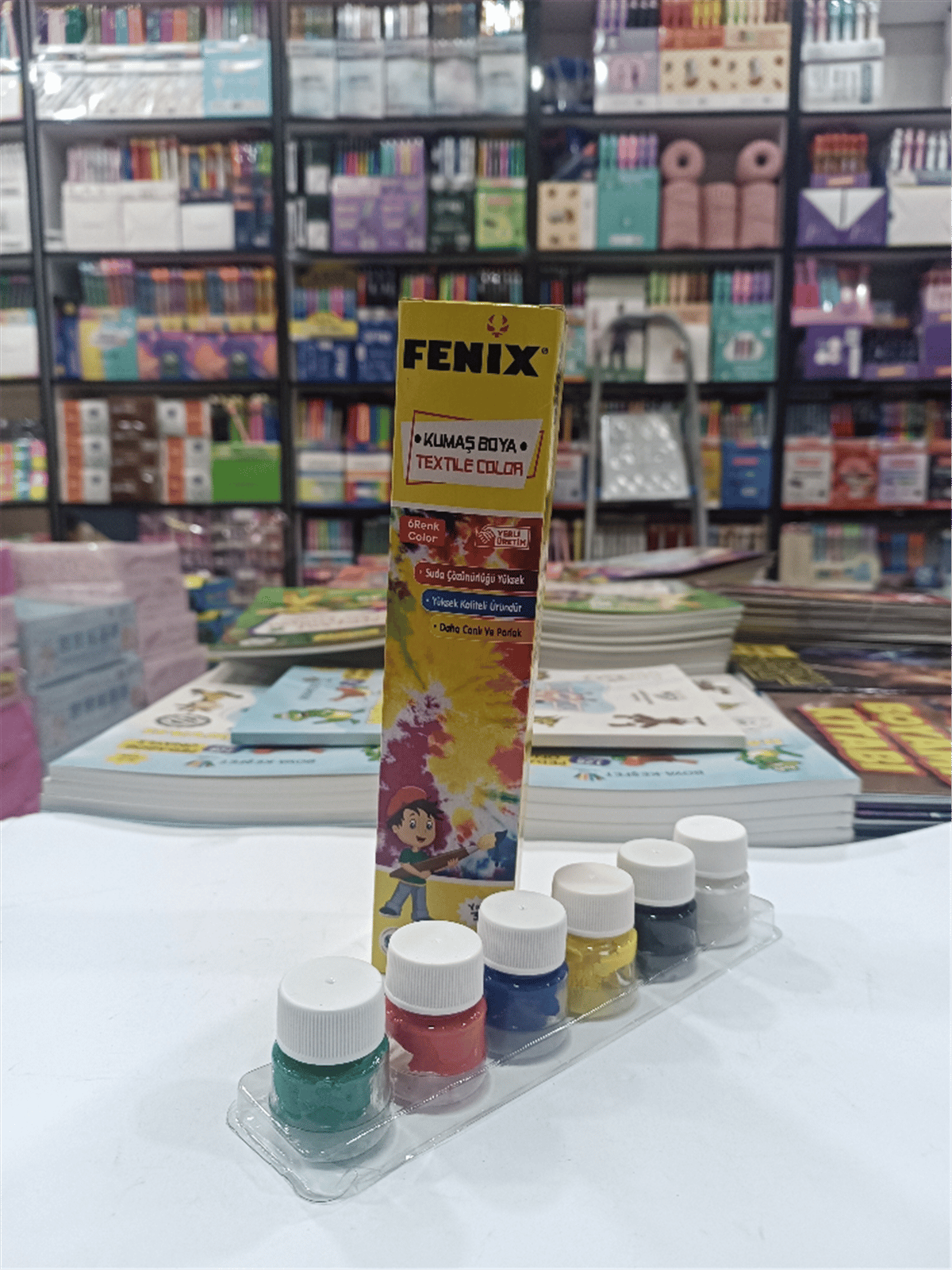 FENİX KUMAŞ BOYASI 6*15 ML *84
