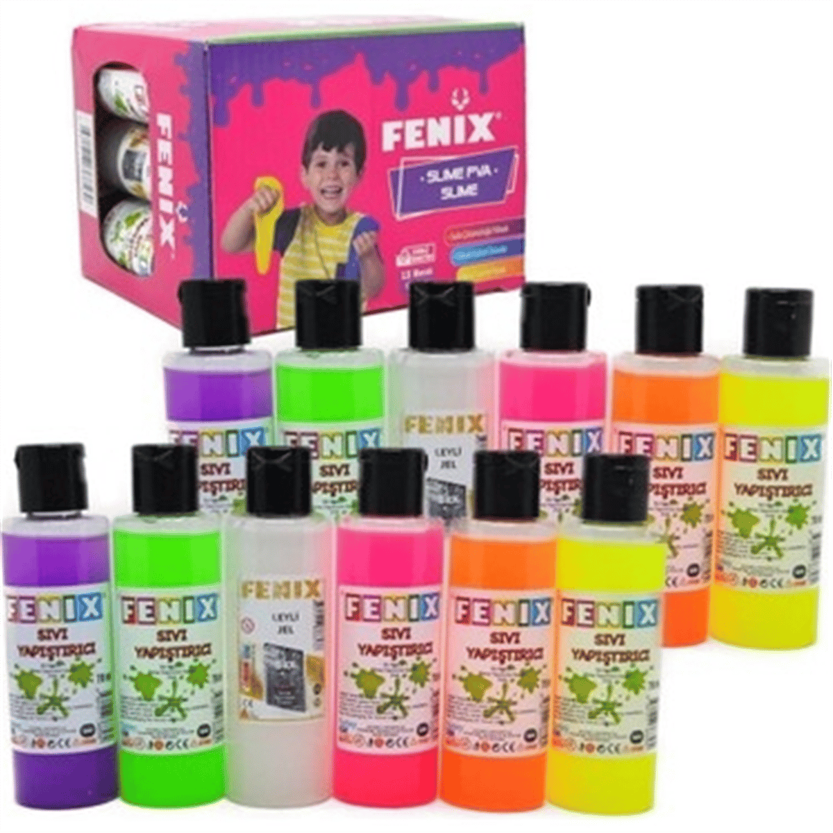 FENİX SLİME JEL 70 ML PAKET:12 Lİ