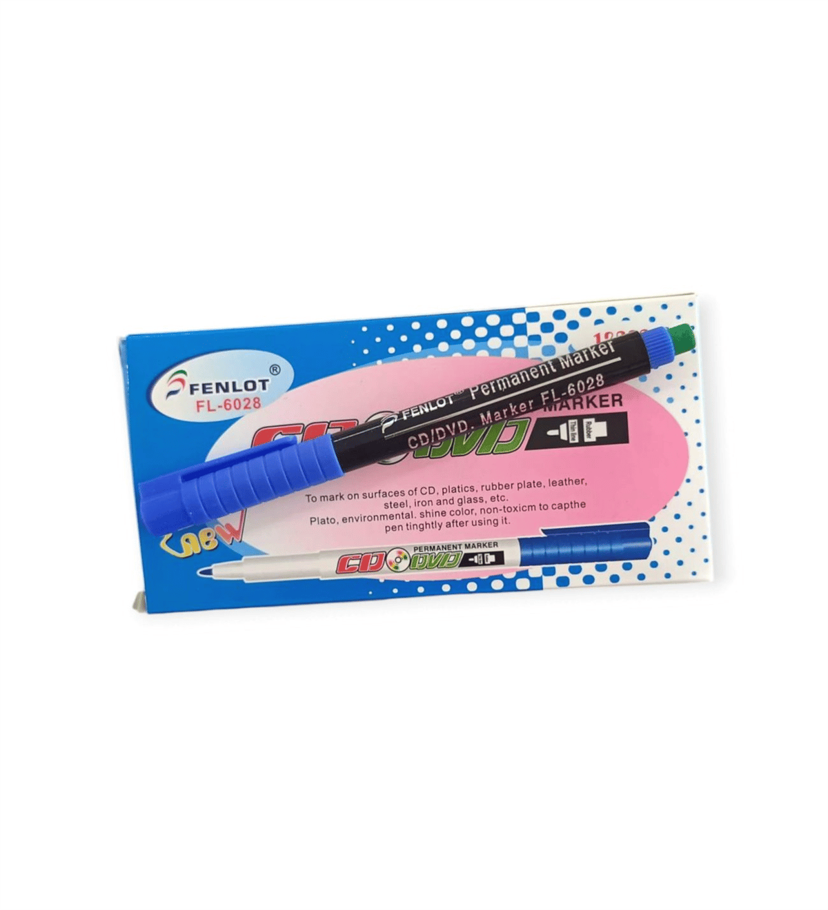 FENLOT CD KALEMİ SİLGİLİ (M) PAKET:12 Lİ