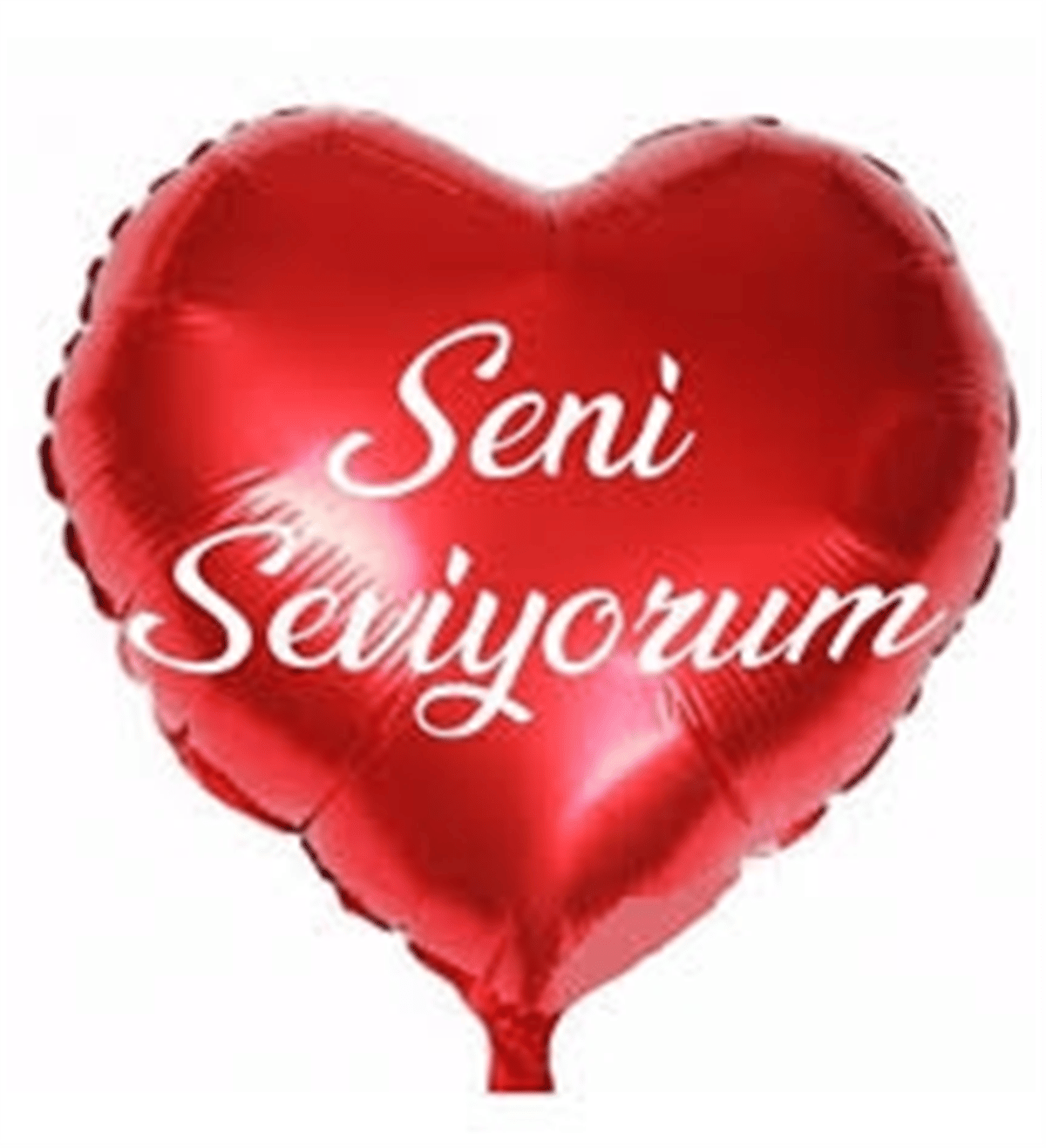 FOLYO BALON 18 İNÇ SENİ SEVİYORUM KIRMIZI RENK