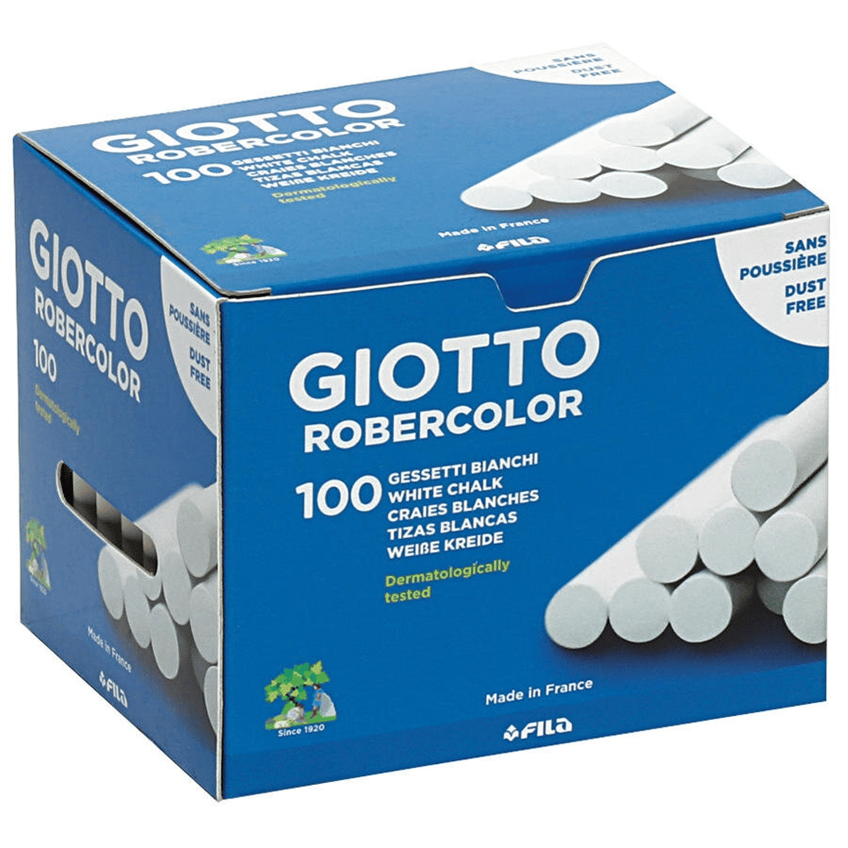 GIOTTOROBERCOLOR BEYAZ TEBEŞİR 100 LÜ