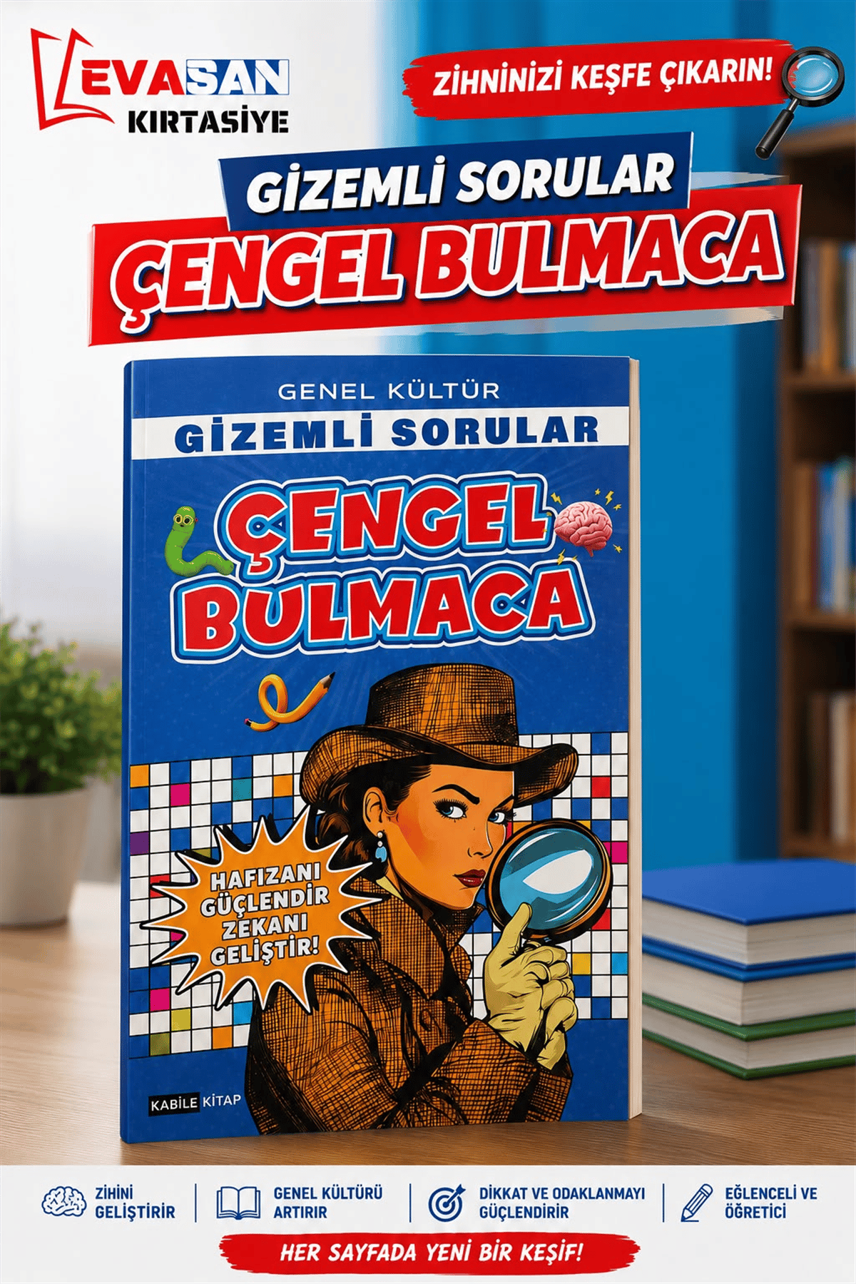 GİZEMLİ SORULAR ÇENGEL BULMACA 127 SAYFA