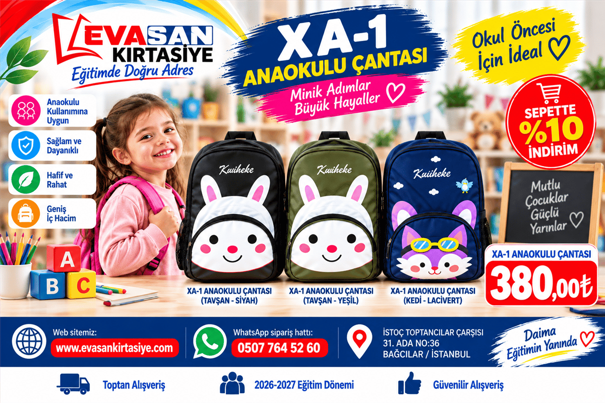GMS XA-1 ANAOKLU ANASINIF SIRT ÇANTASI