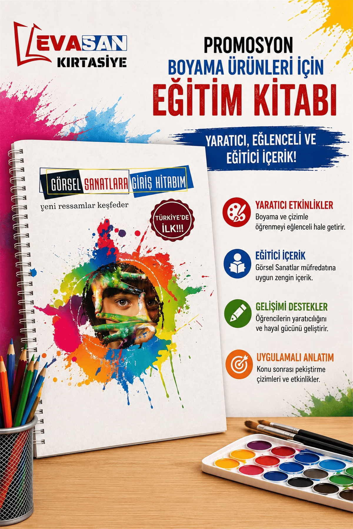 GÖRSEL SANATLARA GİRİŞ KİTABIM 