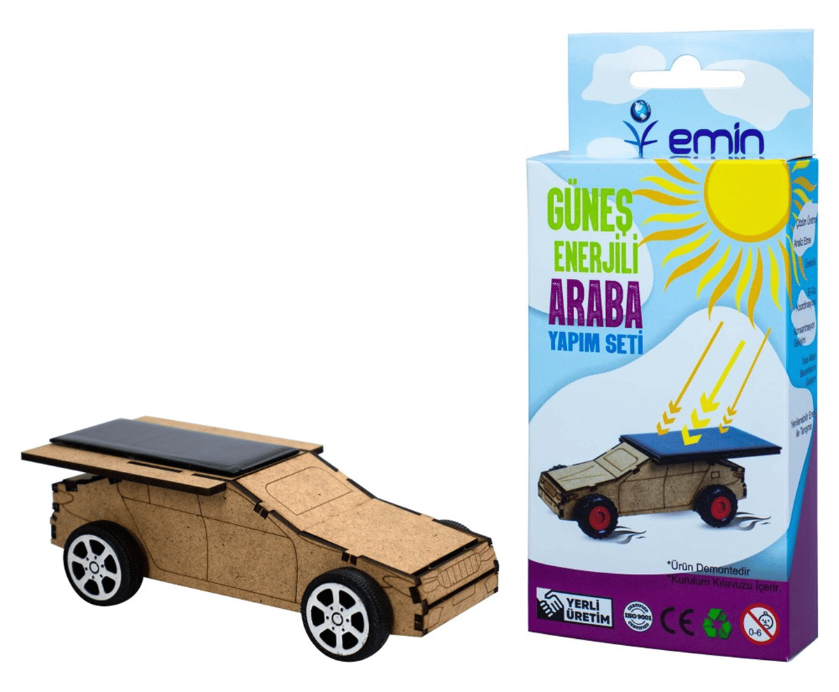 GÜNEŞ ENERJİLİ ARABA YAPIM SETİ