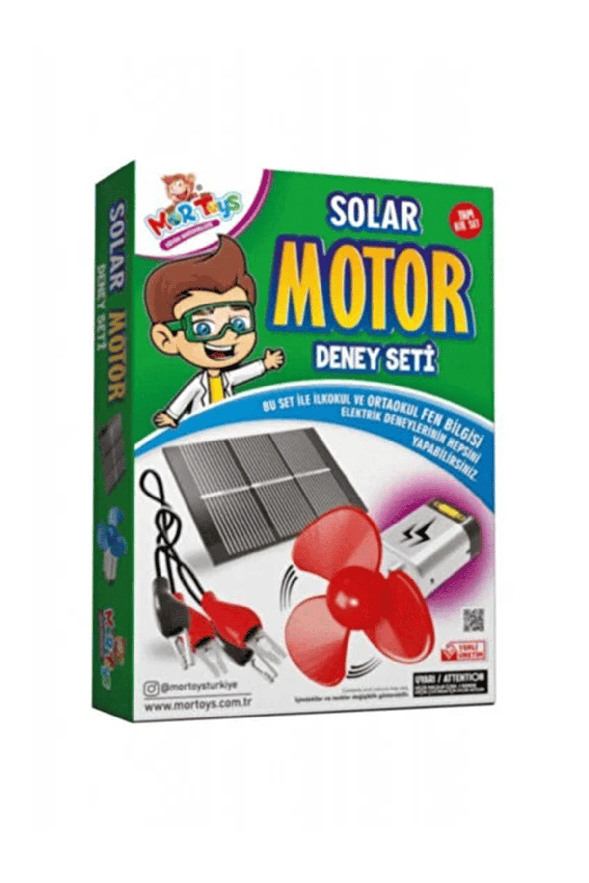 GÜNEŞ PANELLİ MOTOR DENEY SETİ