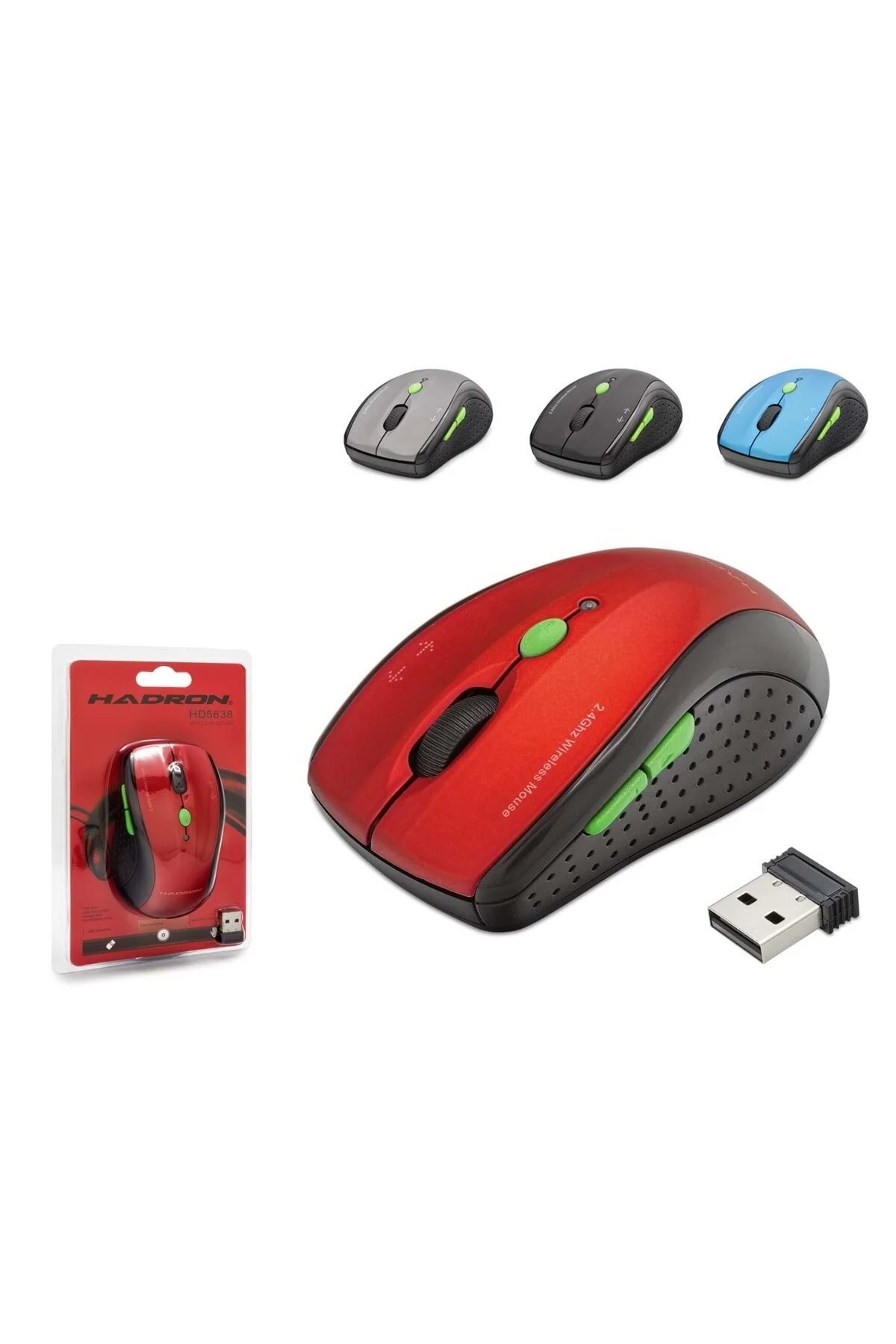 HADRON HDX3405 MOUSE WİRELESS 800/1600 DPI