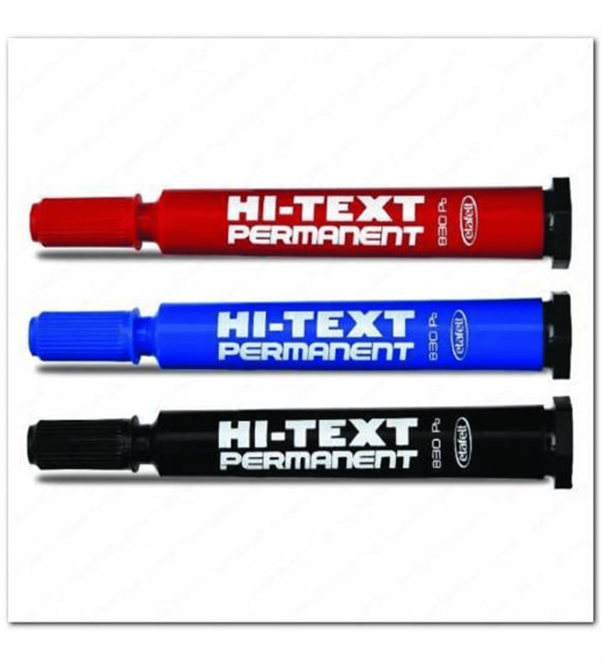 Hİ-TEXT KESİK UÇ KOLİ KALEMİ MAVİ  PAKET 12 Lİ