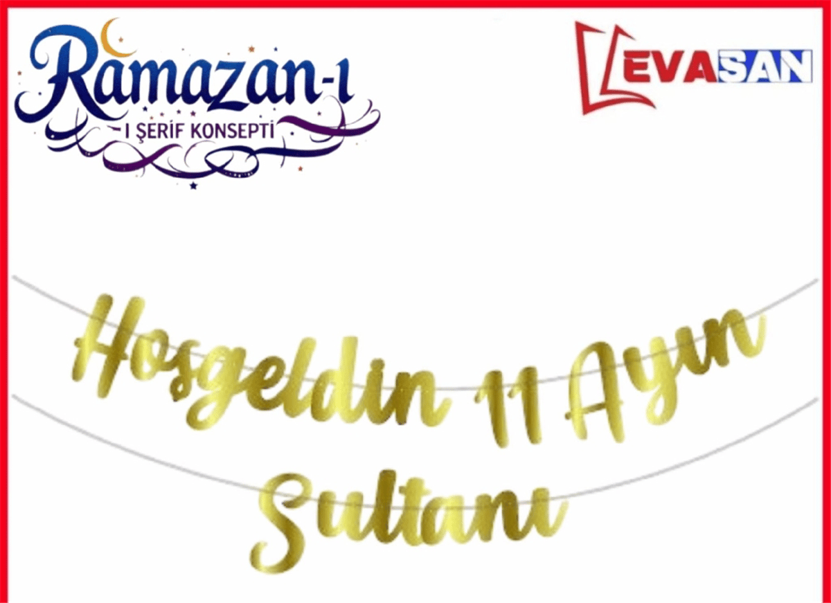 HOŞGELDİN 11 AYIN SULTANI KALİGRAFİ