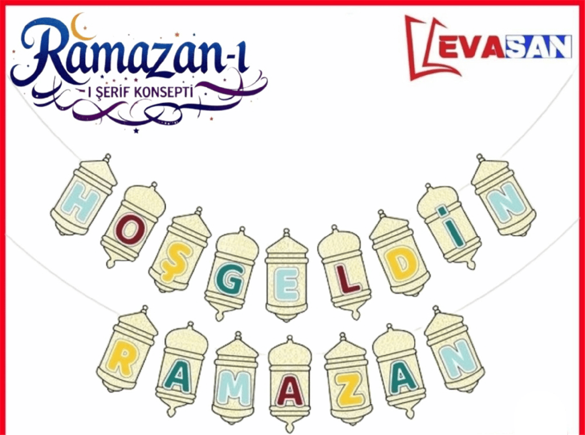 HOŞGELDİN RAMAZAN KARTON BANNER
