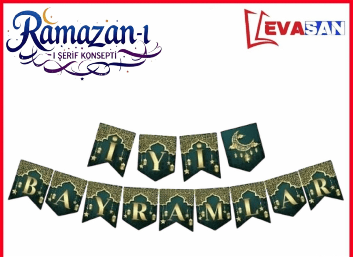 İYİ BAYRAMLAR ZİKZAK BANNER